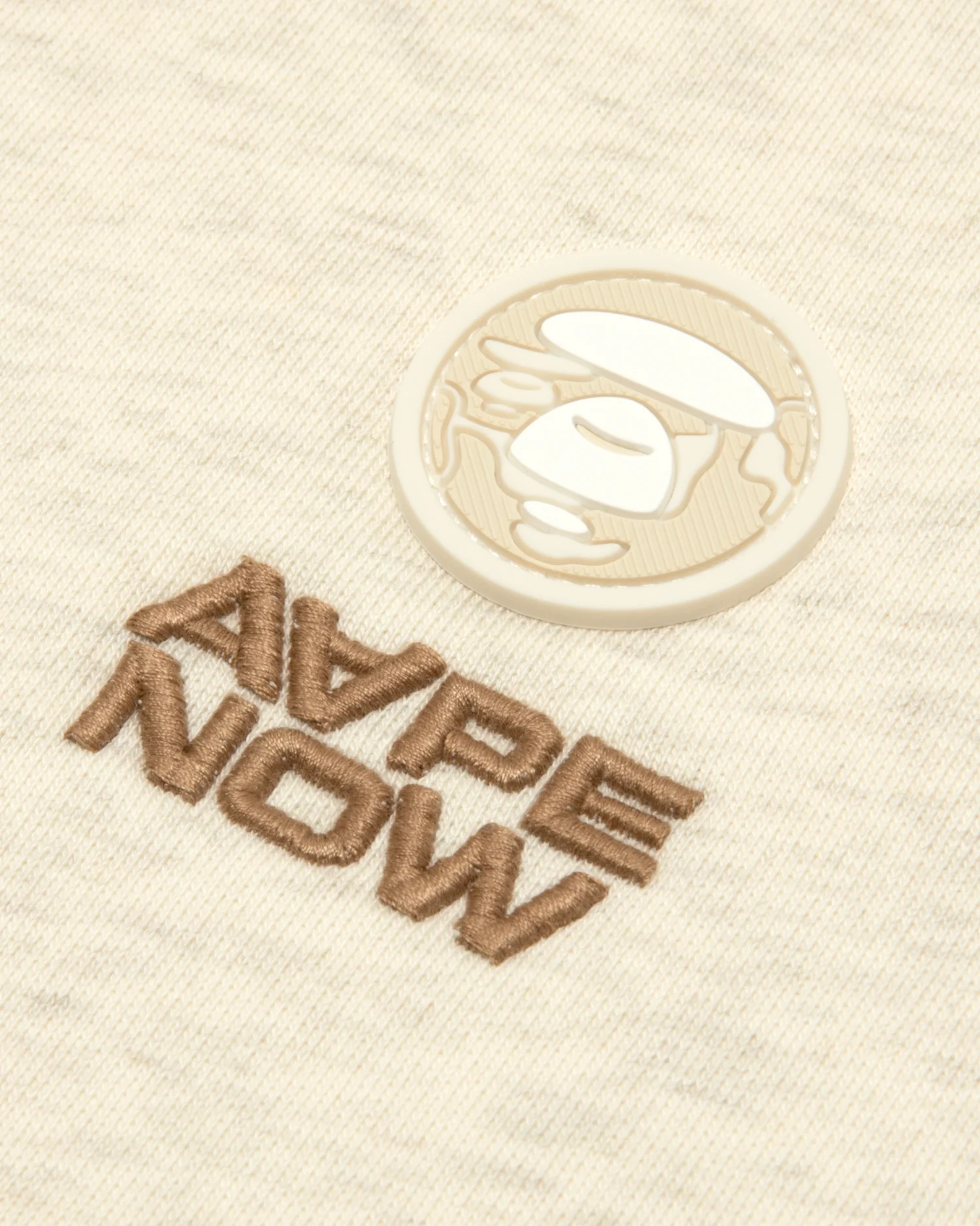 AAPENOW moonface crew neck sweatshirt - Image 3