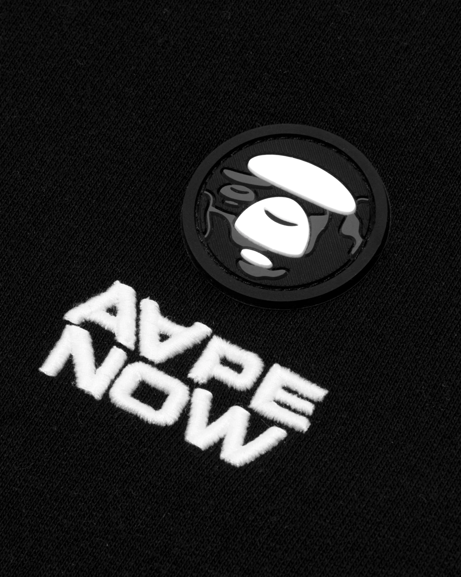 AAPENOW moonface crew neck sweatshirt - Image 3
