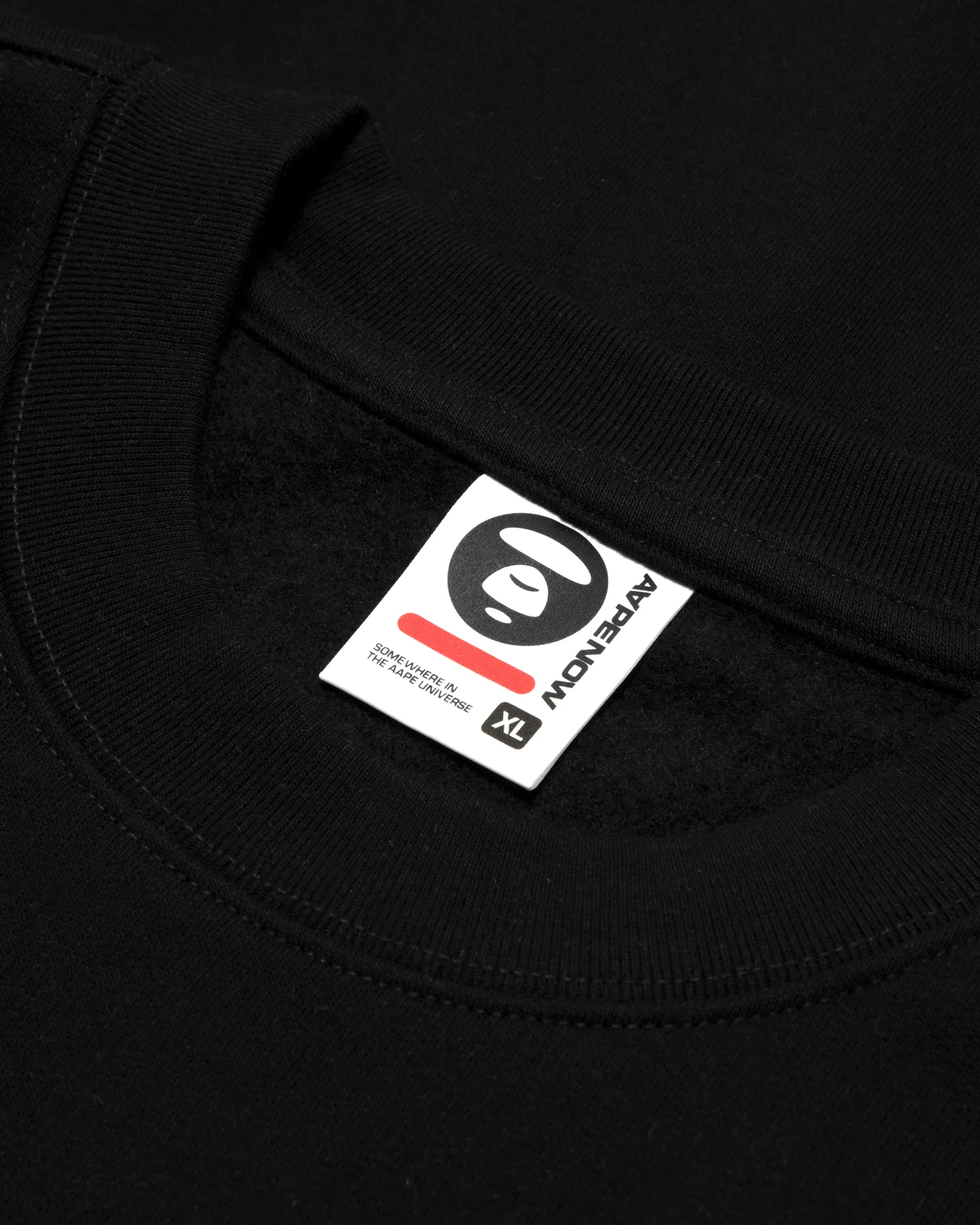 AAPENOW moonface crew neck sweatshirt - Image 4