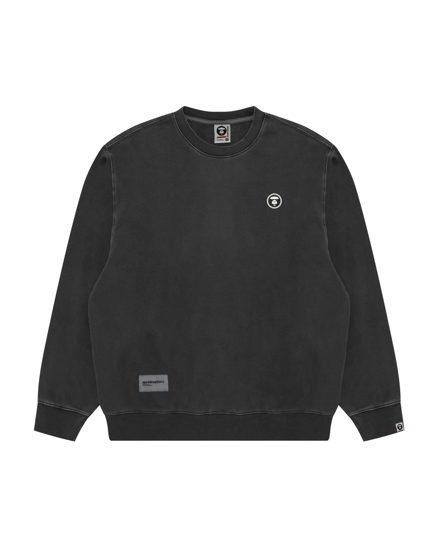 AAPENOW moonface crew neck sweatshirt