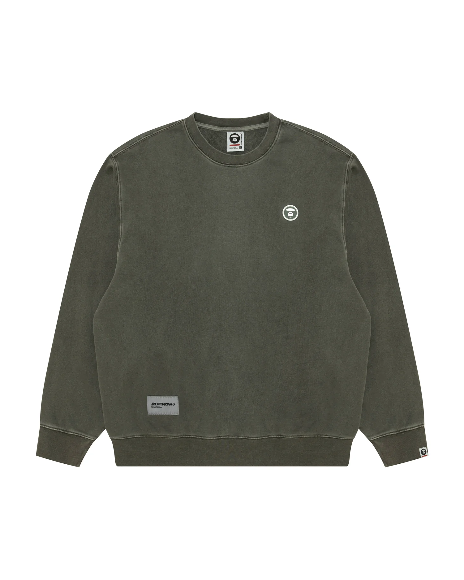 AAPENOW moonface crew neck sweatshirt - Image 6