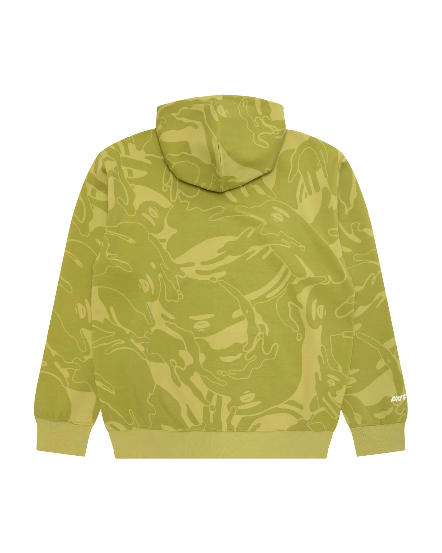 AAPENOW clover moonface zip-up hoodie - Image 8