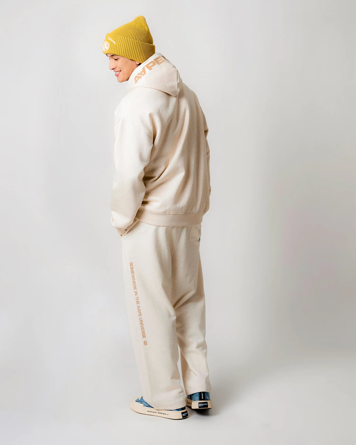 AAPENOW moonface hoodie - Image 3
