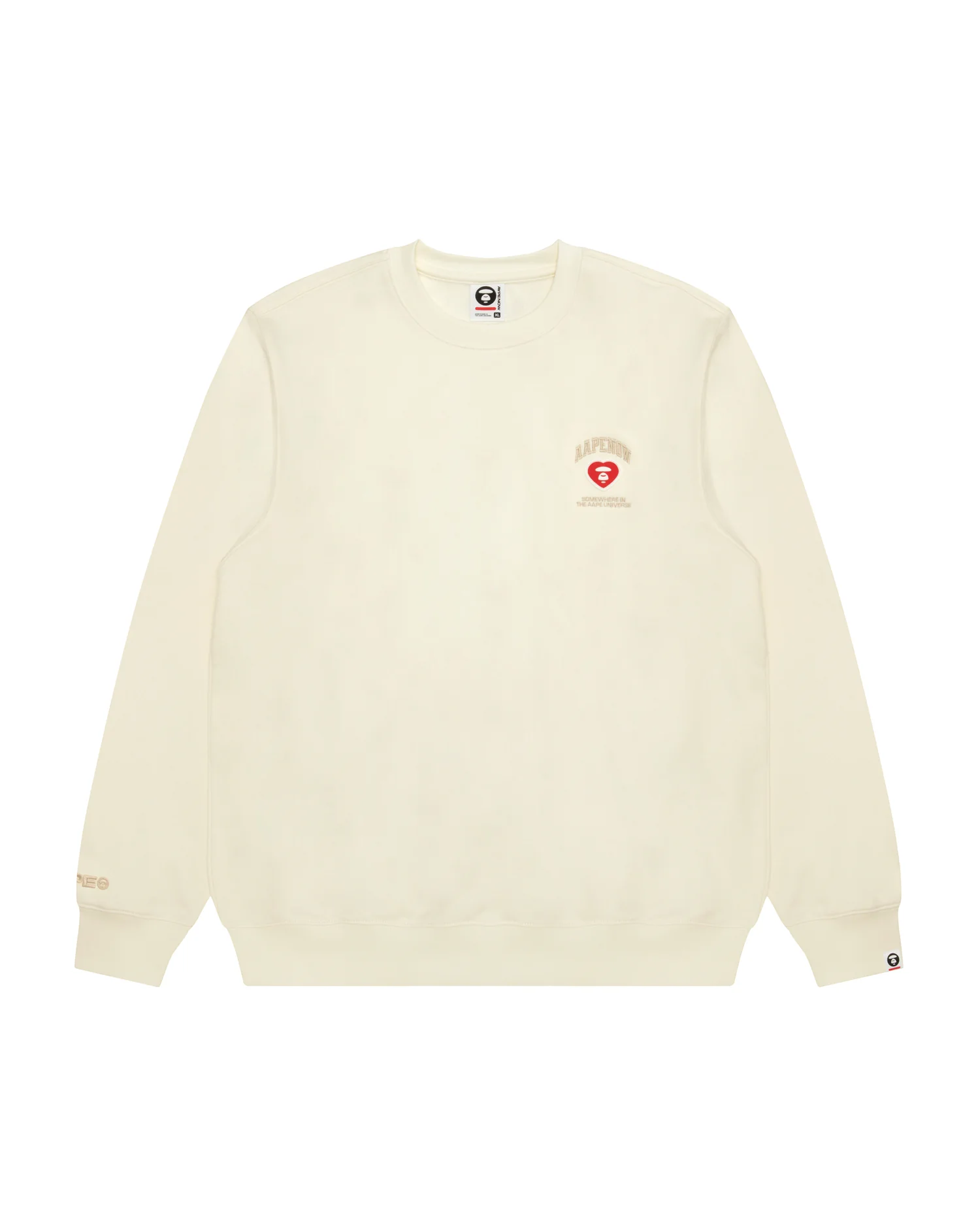 AAPENOW heart moonface sweatshirt - Image 6