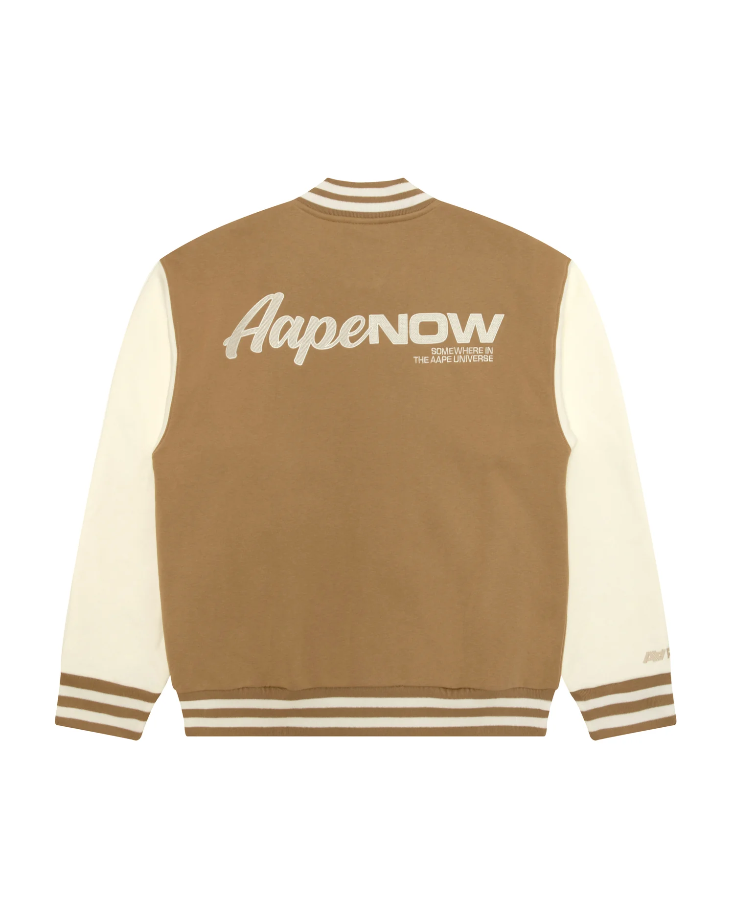 AAPENOW moonface varsity jacket - Image 4