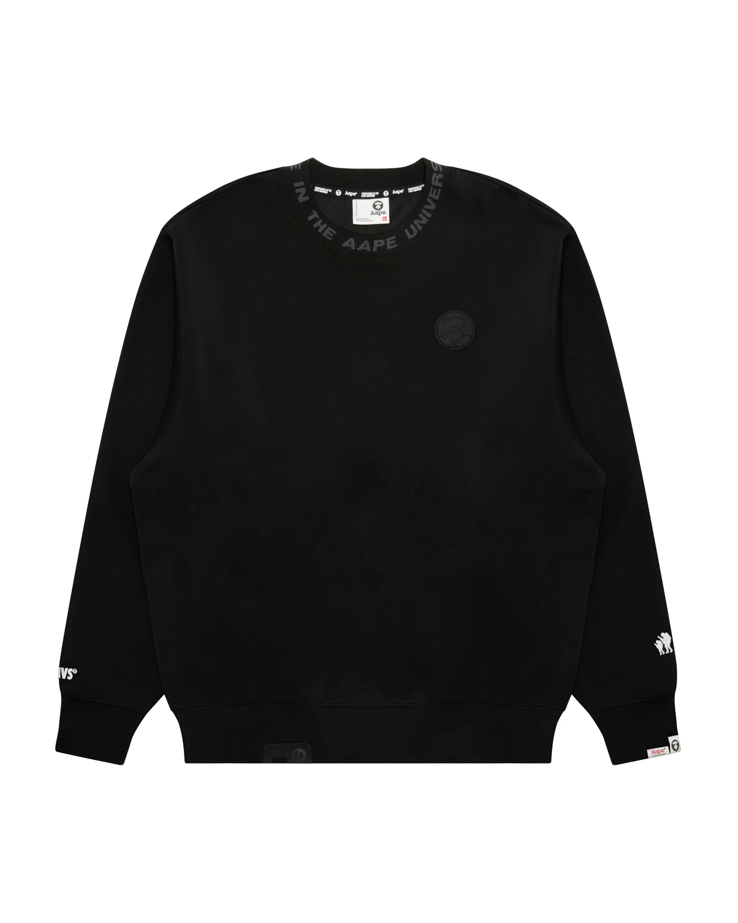 AAPEUNVS moonface crew neck sweatshirt