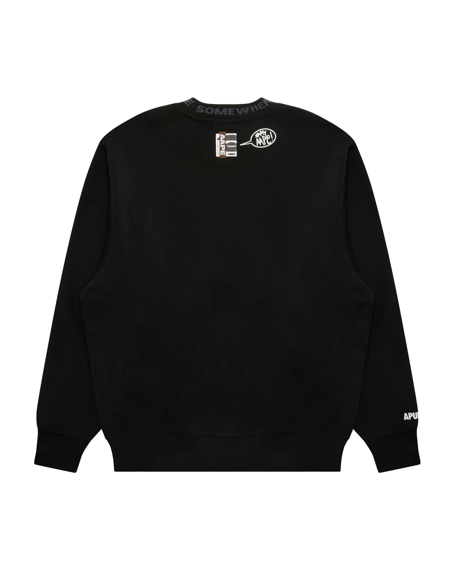 AAPEUNVS moonface crew neck sweatshirt - Image 2