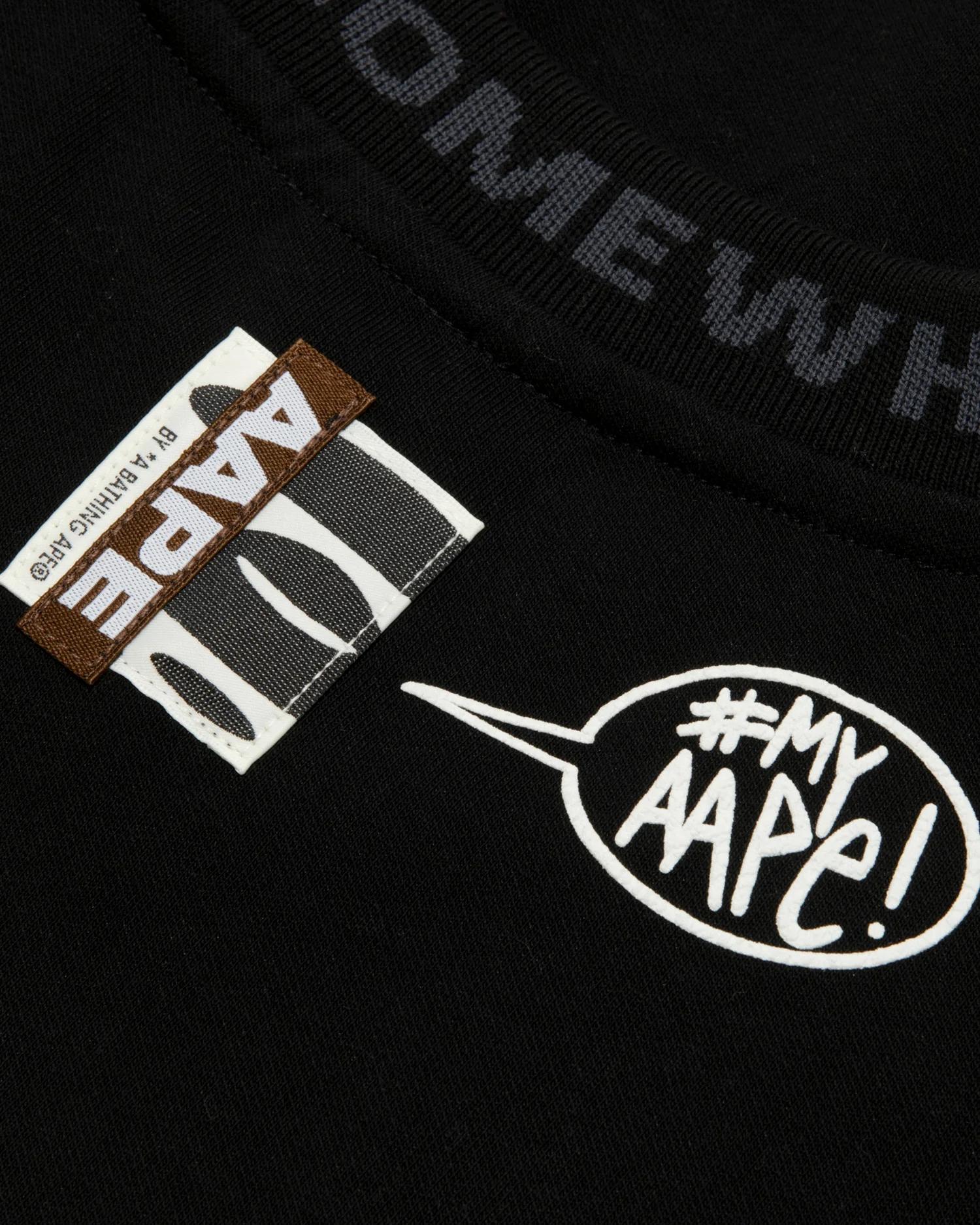 AAPEUNVS moonface crew neck sweatshirt - Image 3