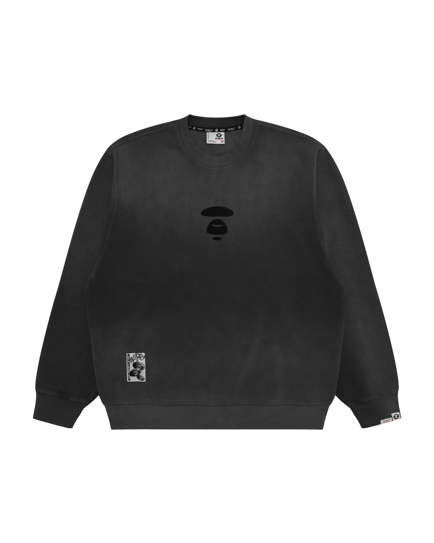 Moonface crew neck sweatshirt