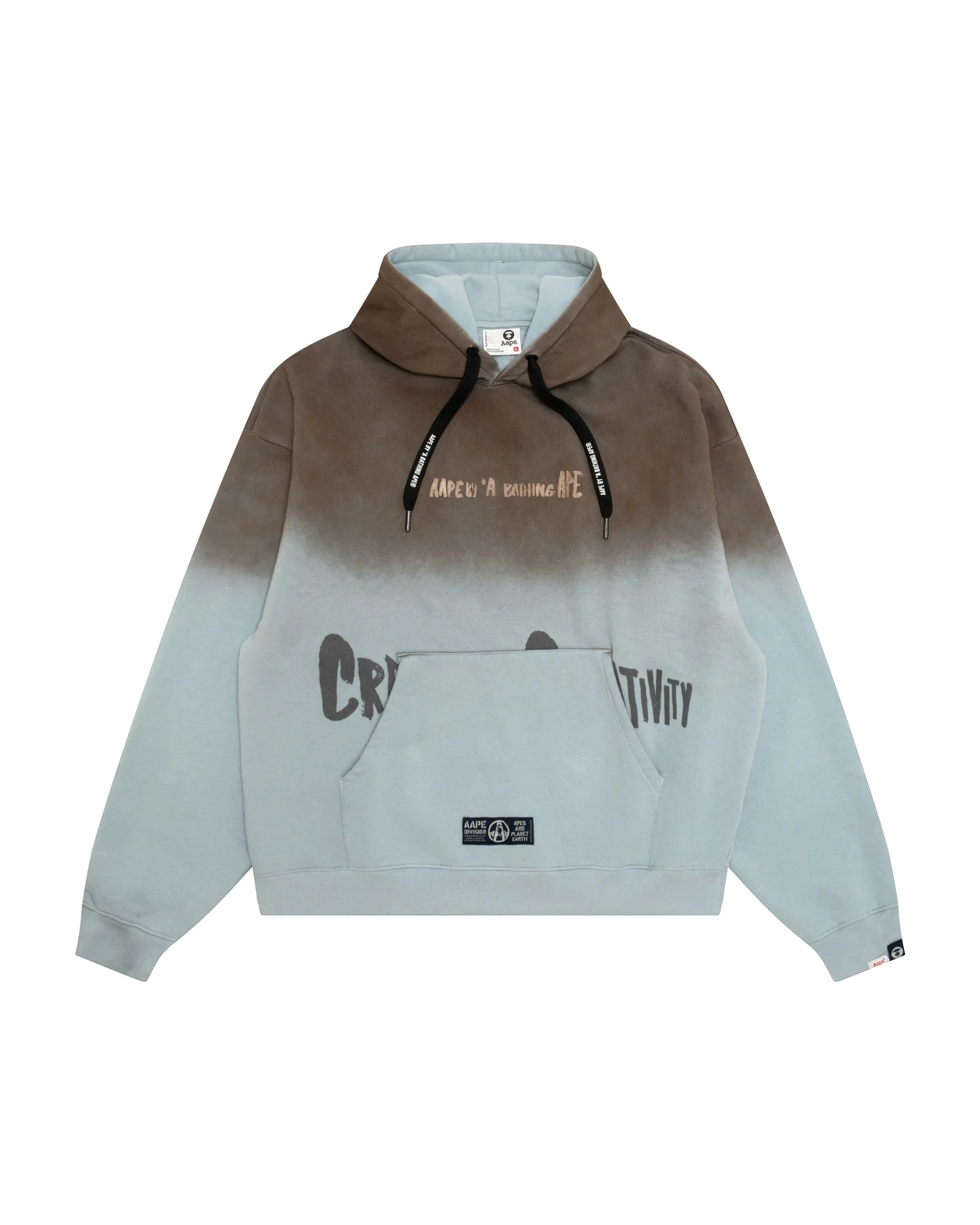 Logo print hoodie