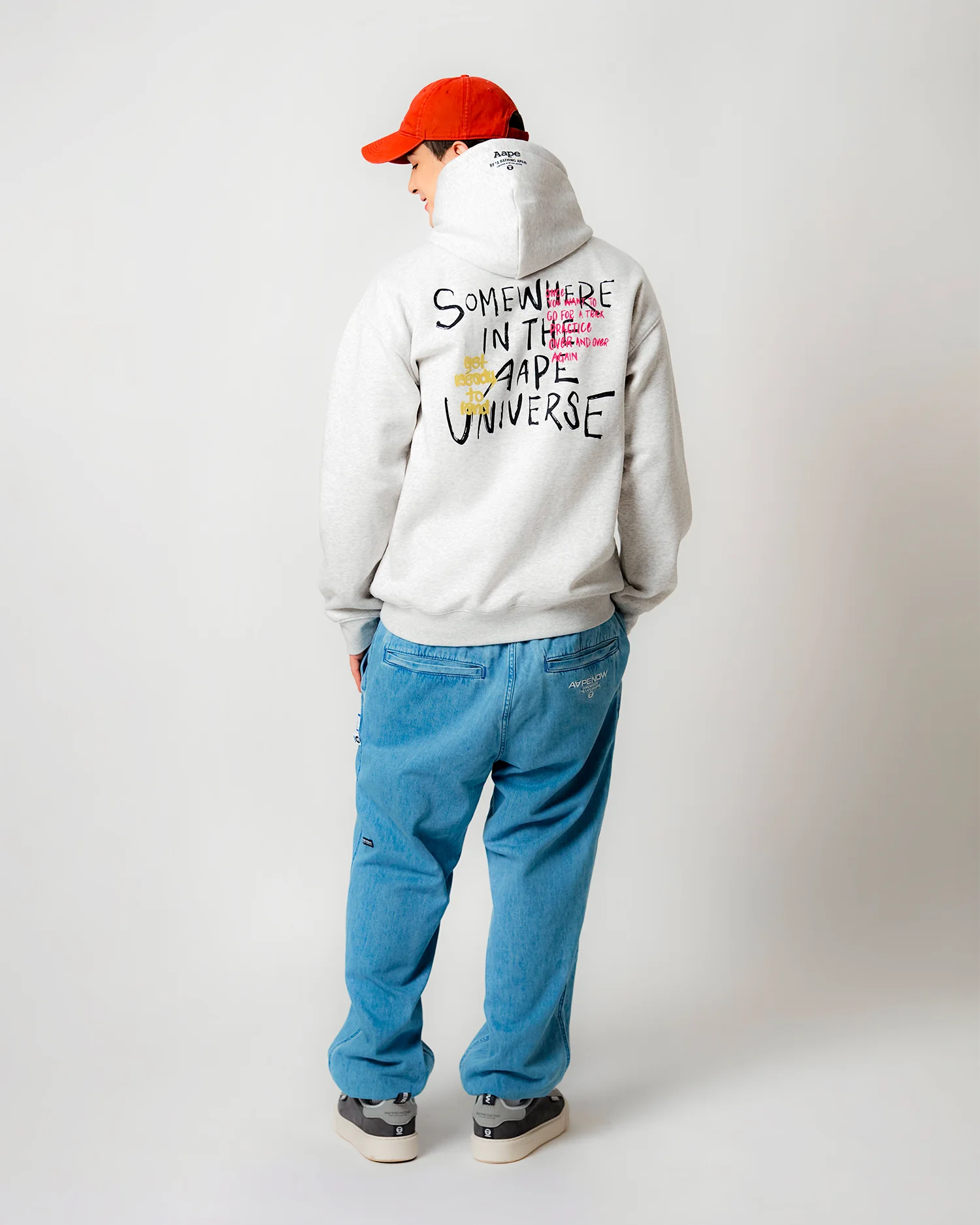 AAPEUNVS moonface hoodie - Image 3