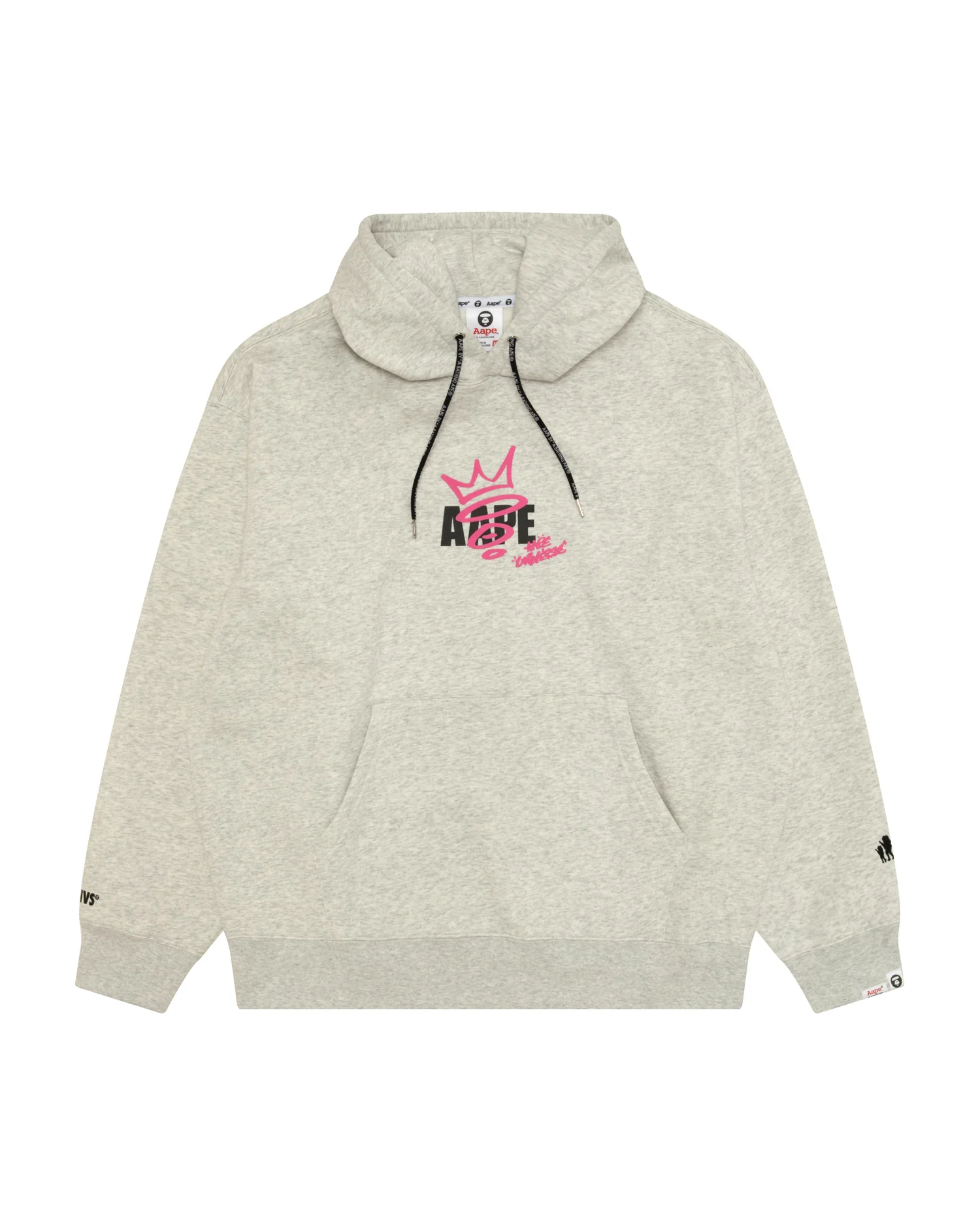 AAPEUNVS moonface graphic hoodie