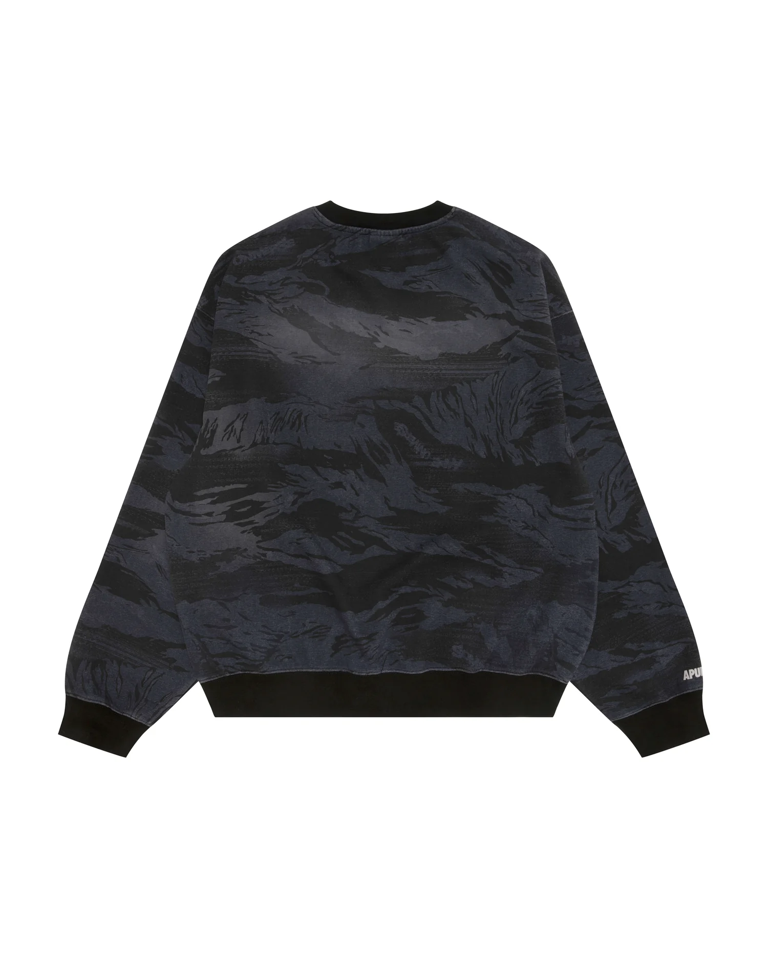 Sticker print crew neck sweatshirt - Image 2