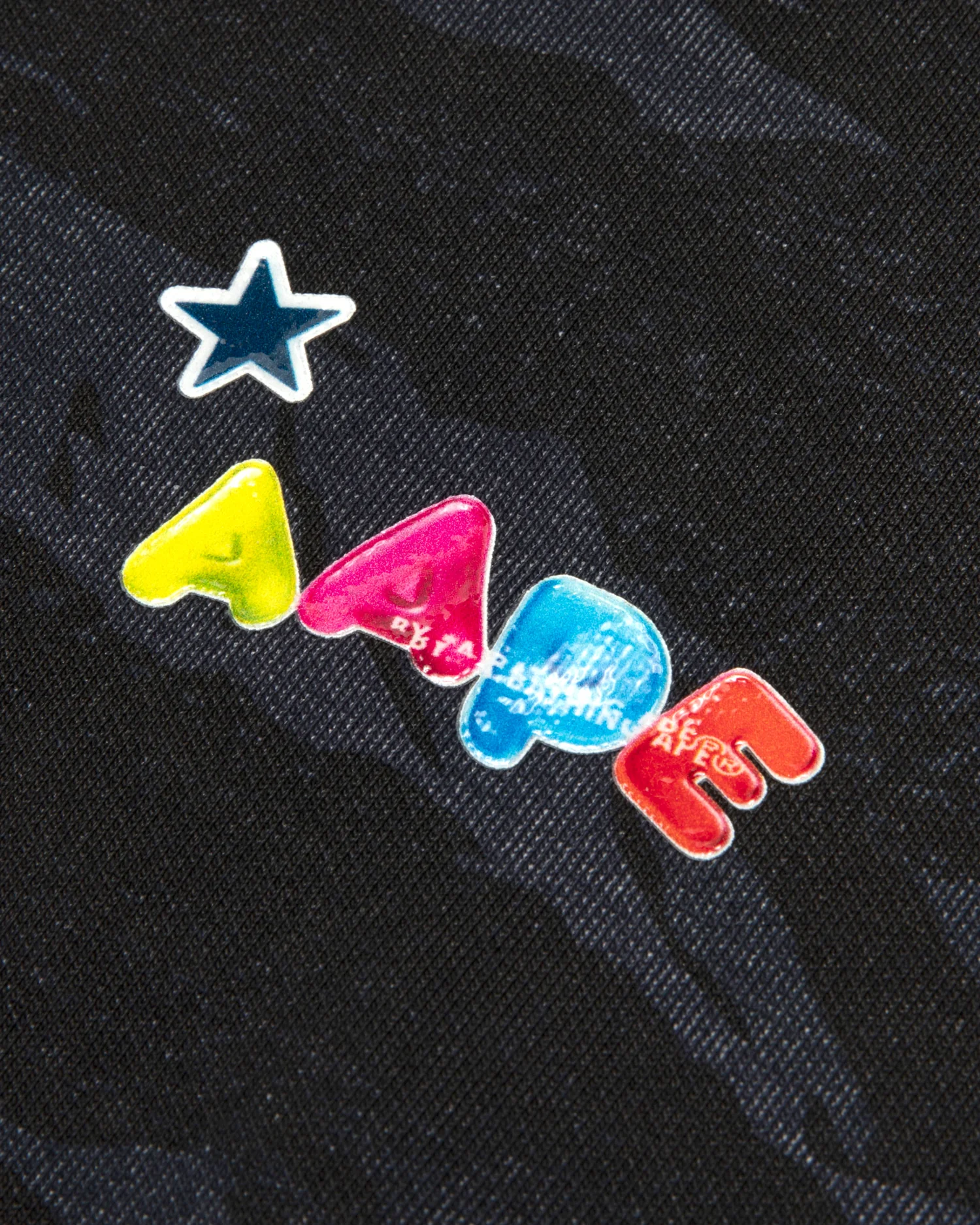 Sticker print crew neck sweatshirt - Image 4