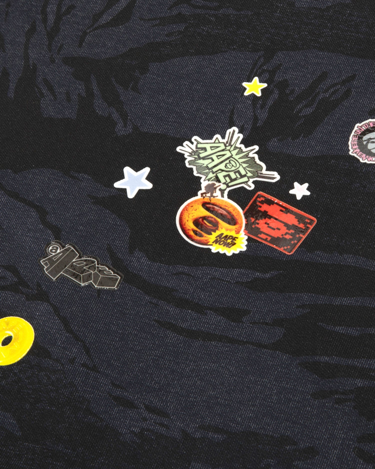 Sticker print crew neck sweatshirt - Image 5