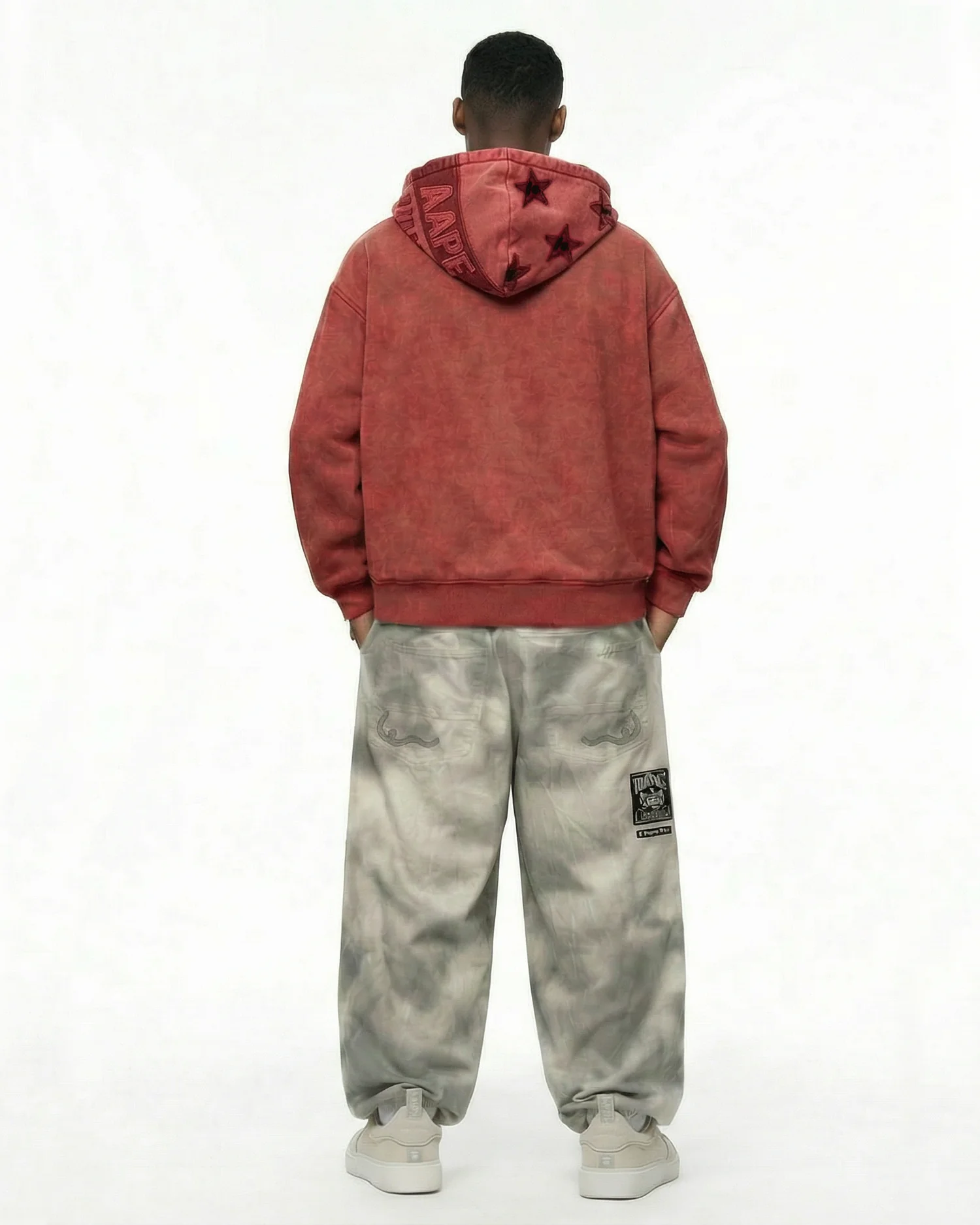 Moonface zip-up hoodie - Image 10