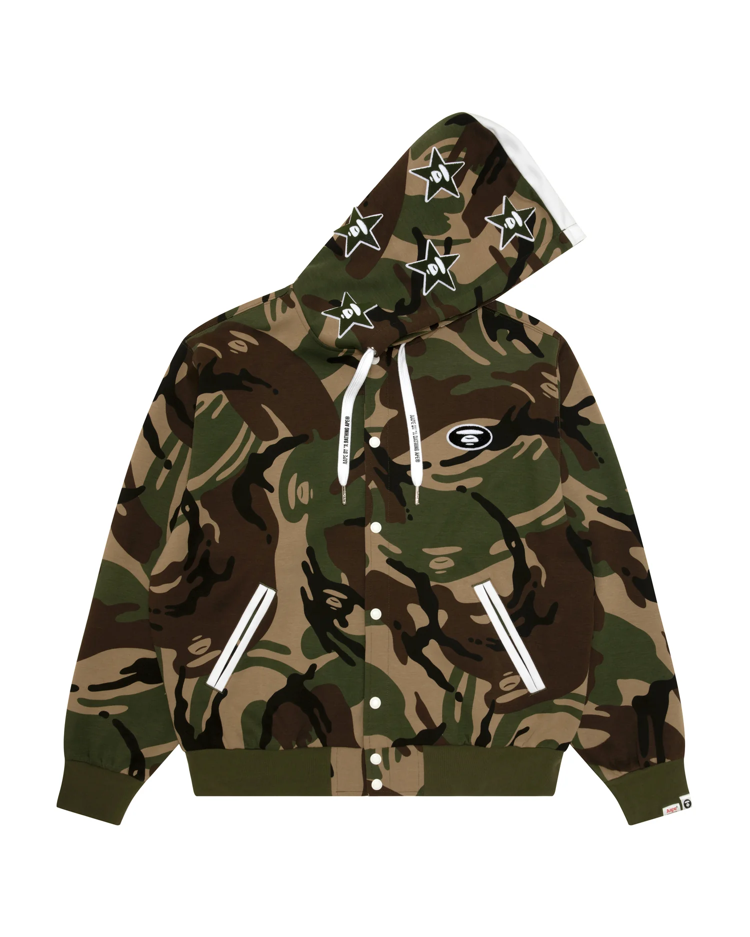 Moonface hooded jacket