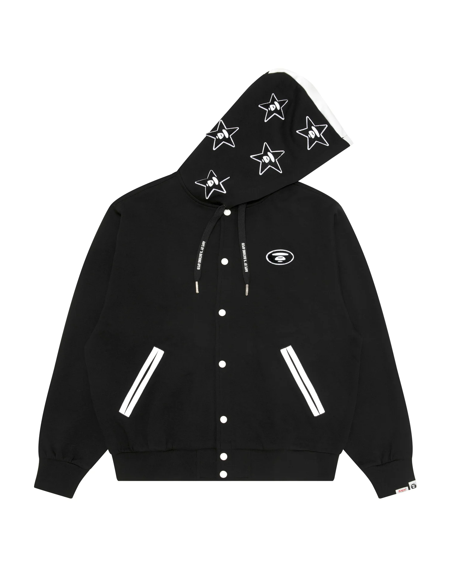 Moonface hooded jacket