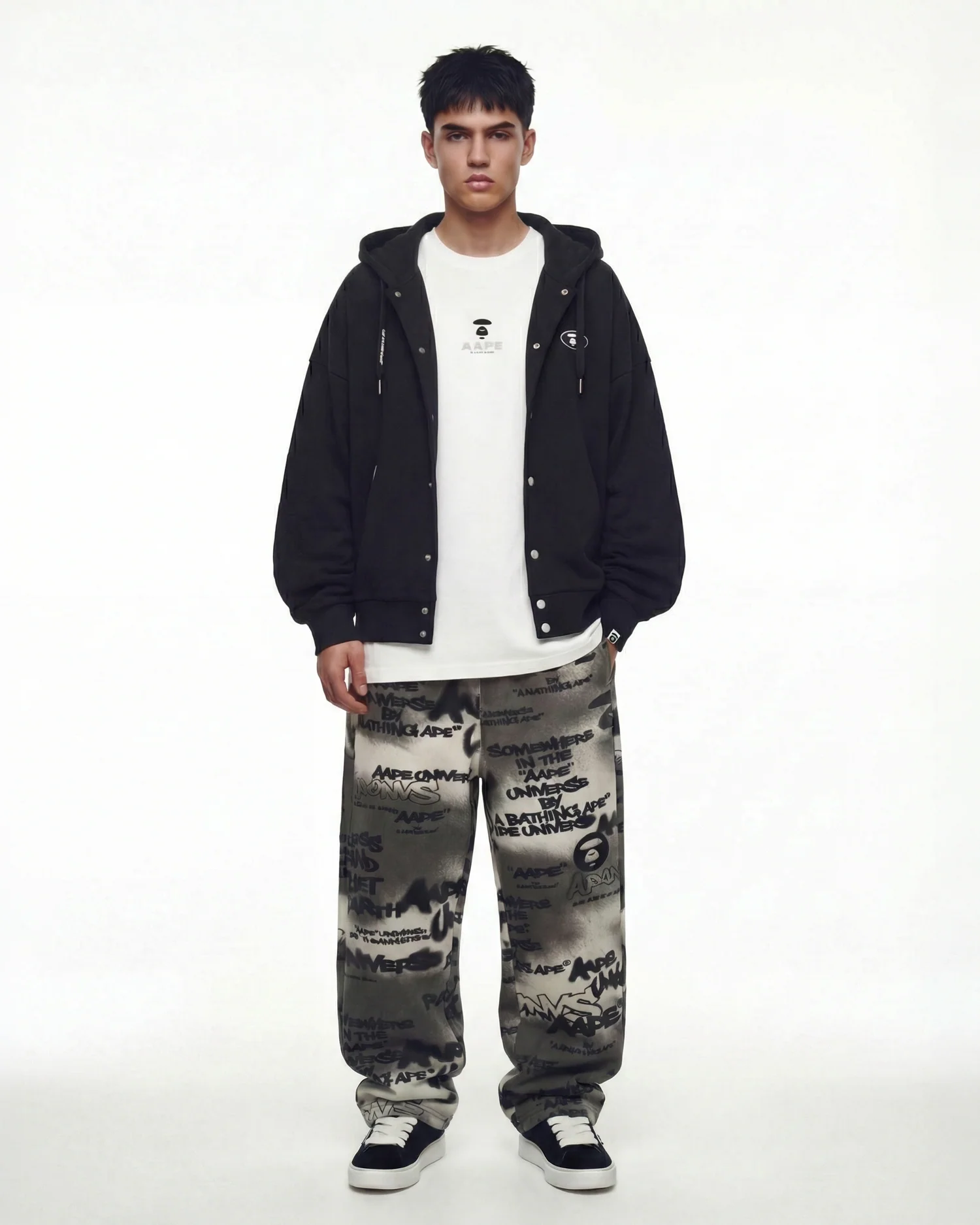 Moonface hooded jacket - Image 2