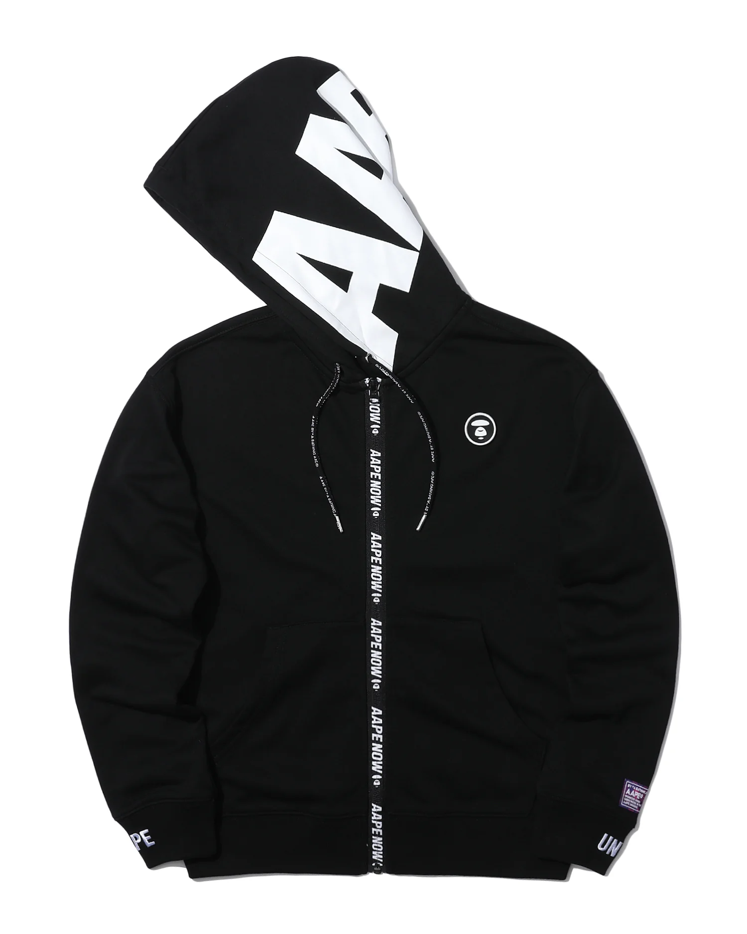 Logo zip hoodie