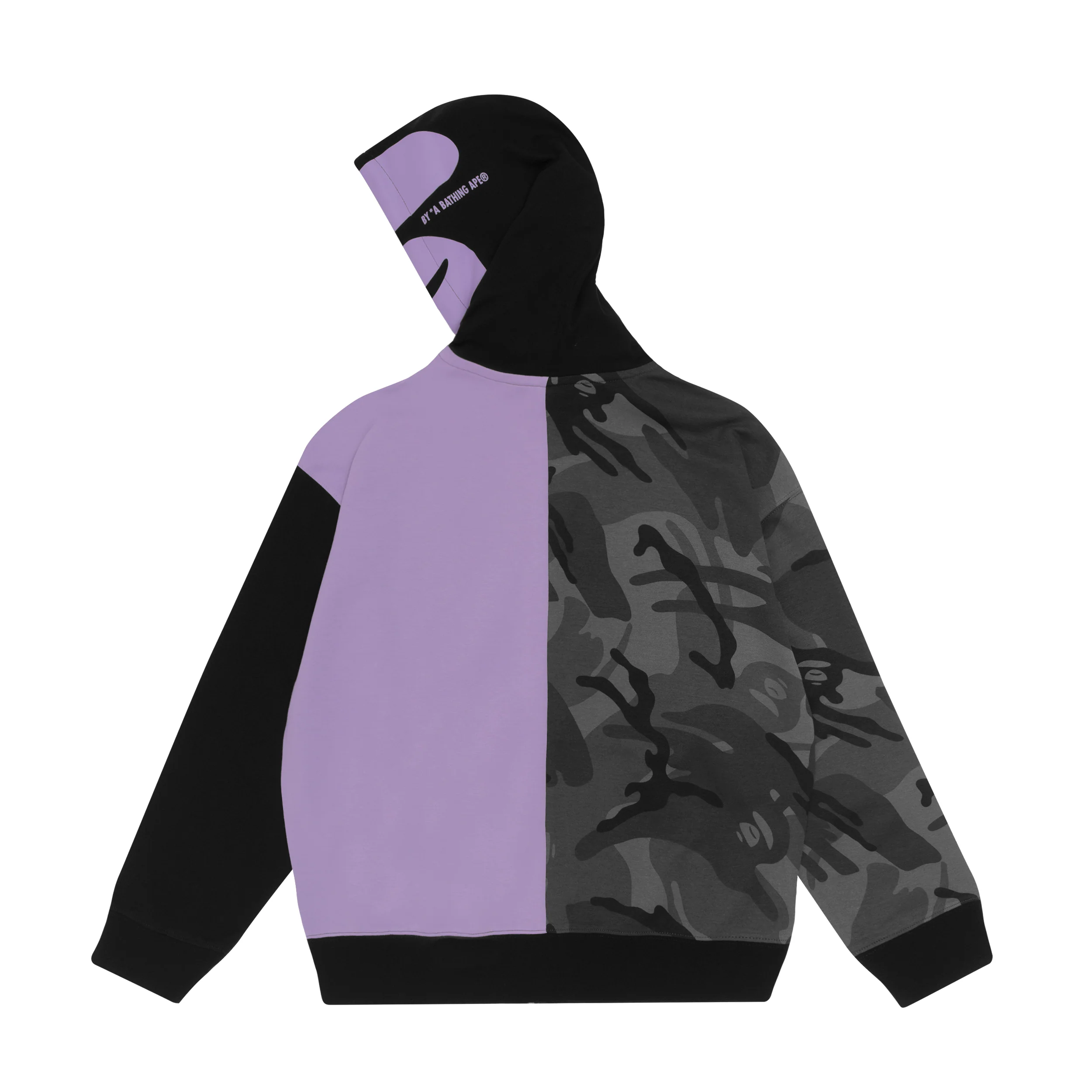 Colour block logo zip hoodie - Image 2