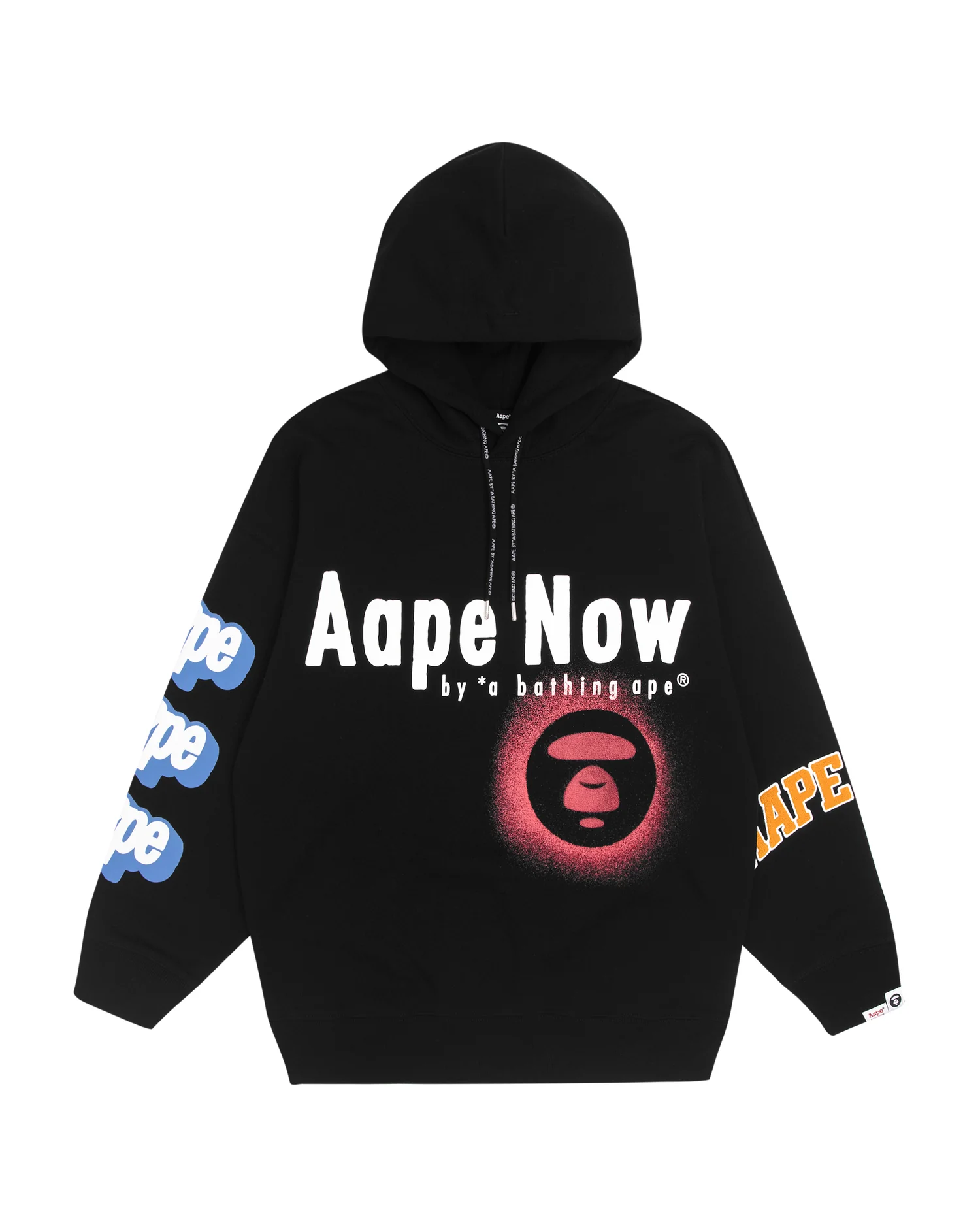 Moonface graphic hoodie