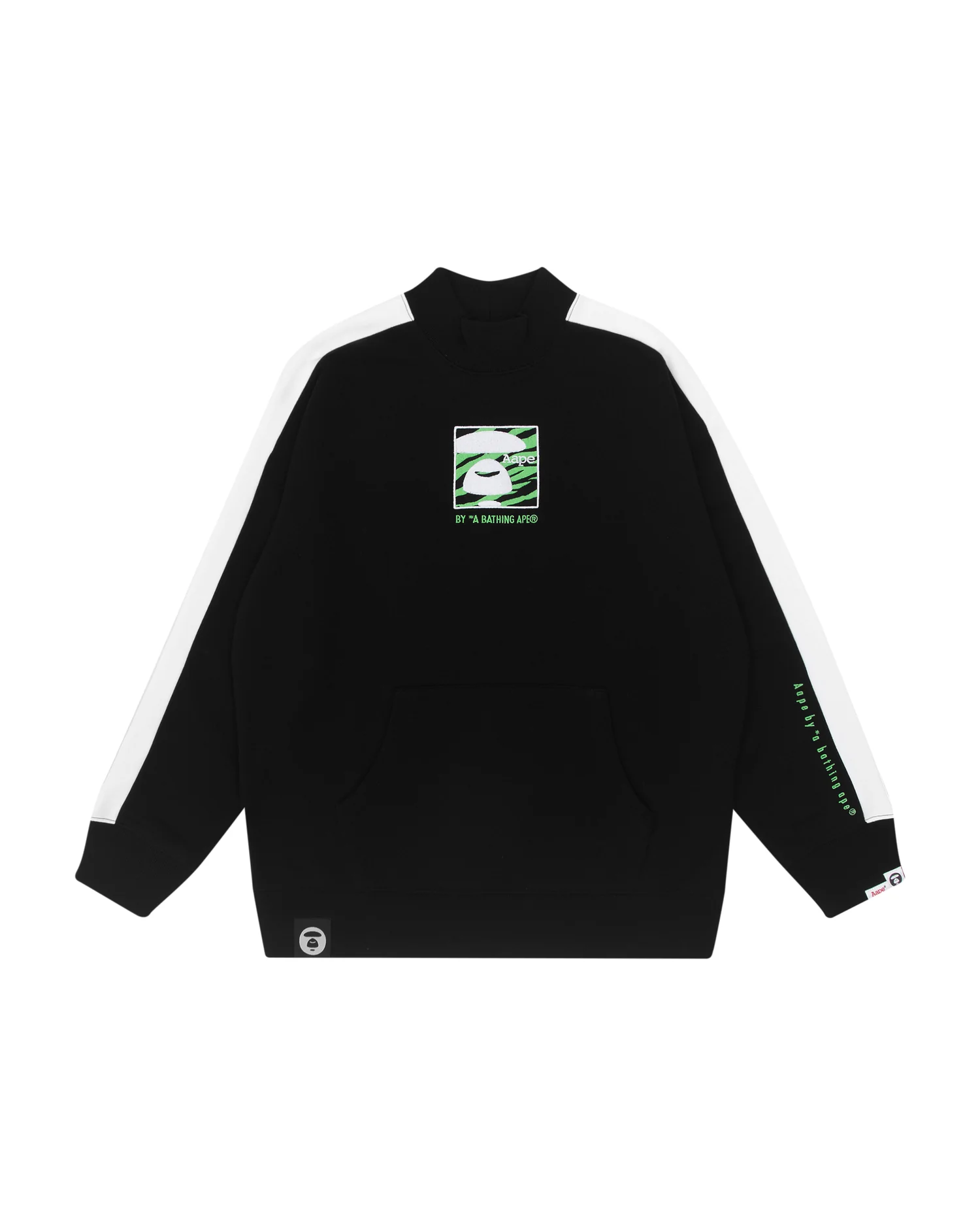 Stripe Moonface sweatshirt
