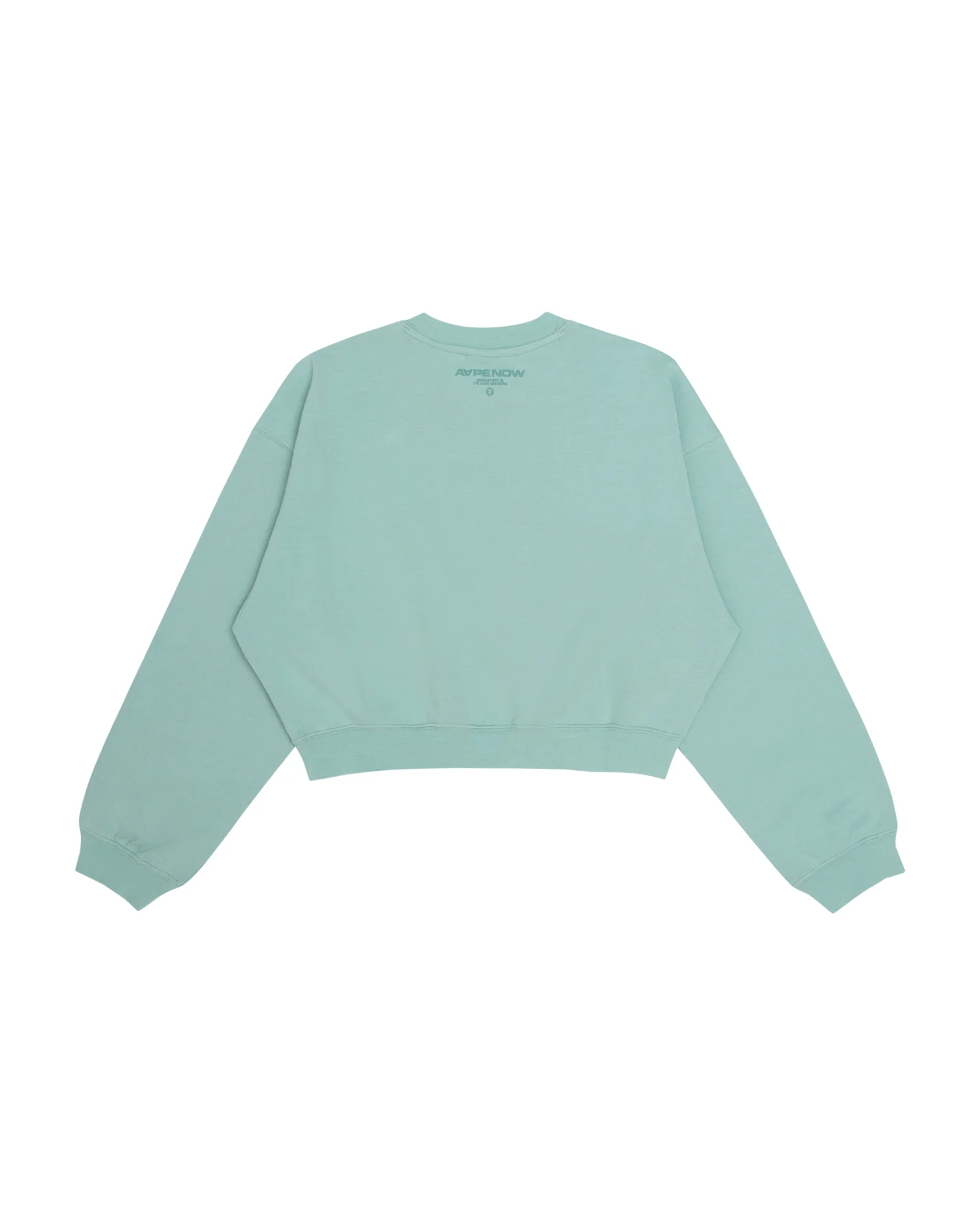 Moonface embroidered cropped sweatshirt - Image 2