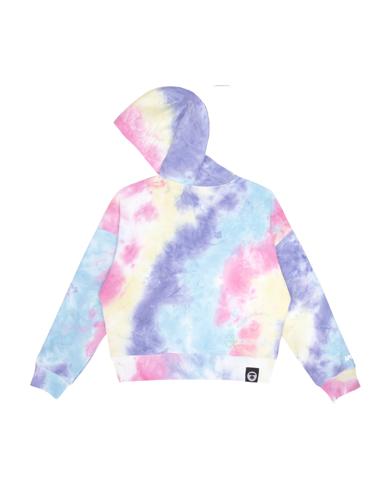 Moonface tie-dye relaxed hoodie - Image 2