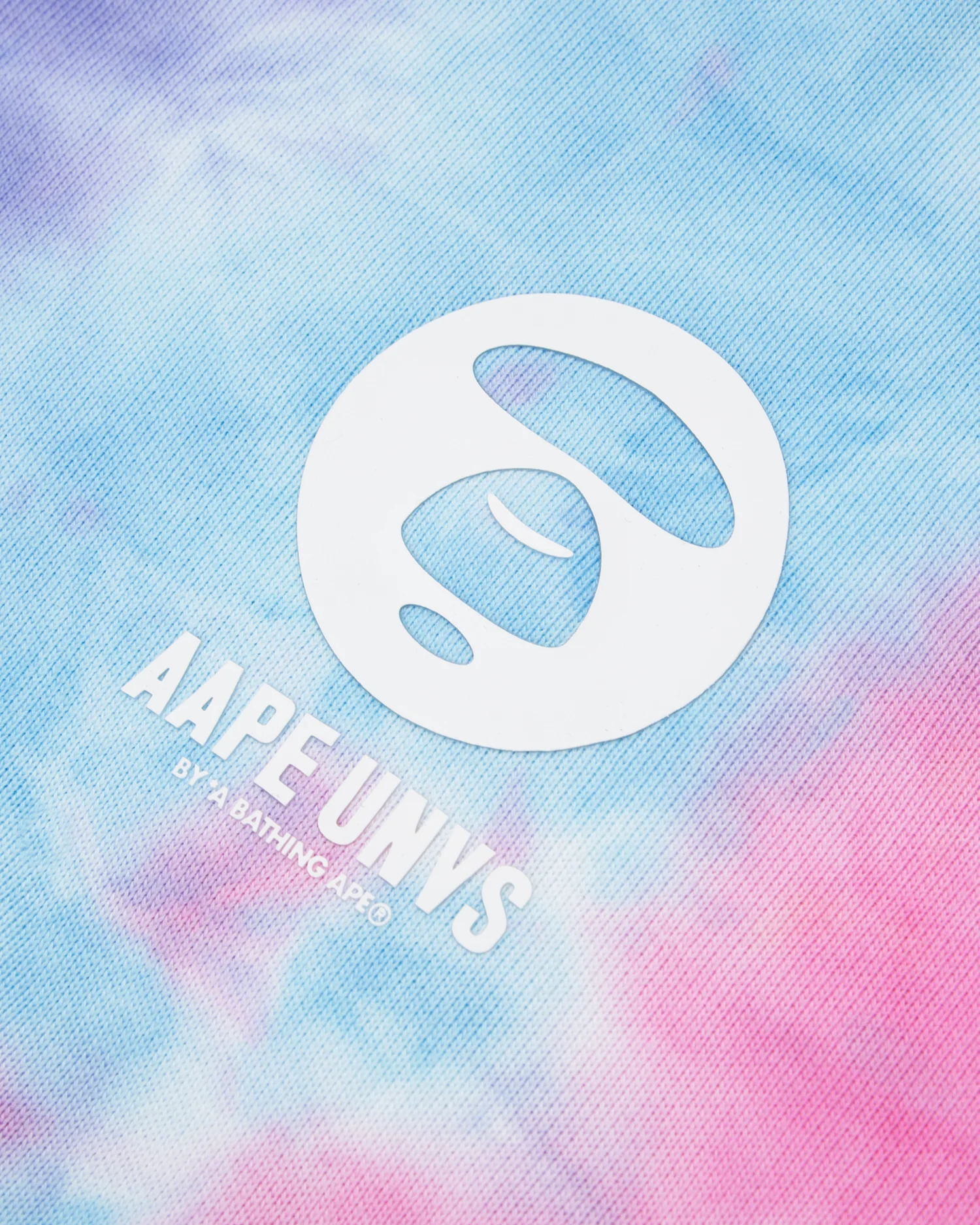 Moonface tie-dye relaxed hoodie - Image 3