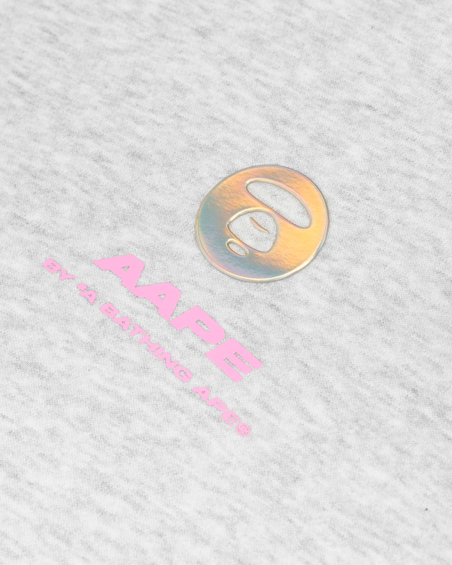 Moonface graphic print hoodie - Image 3