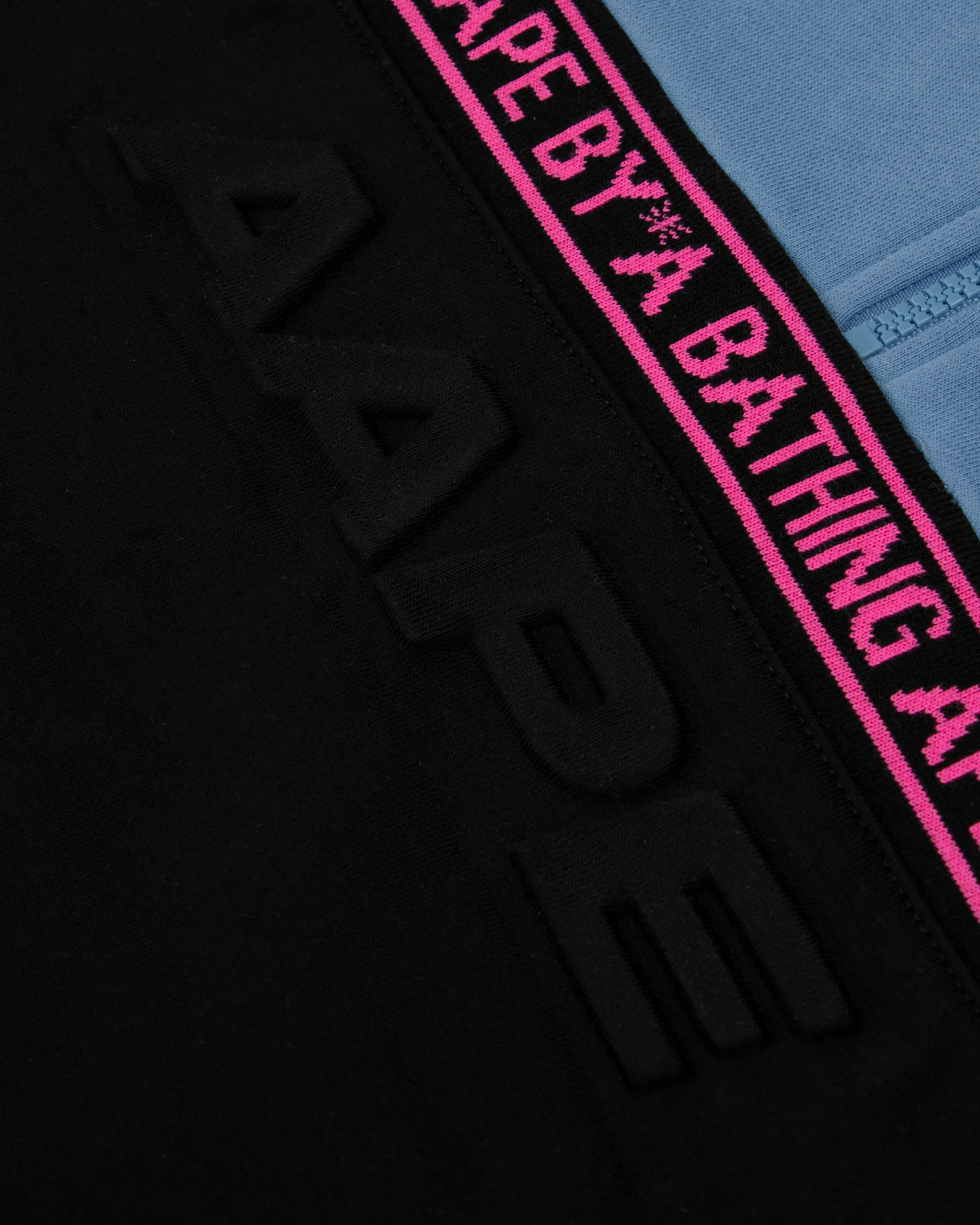 Moonface panelled half-zip hoodie - Image 4