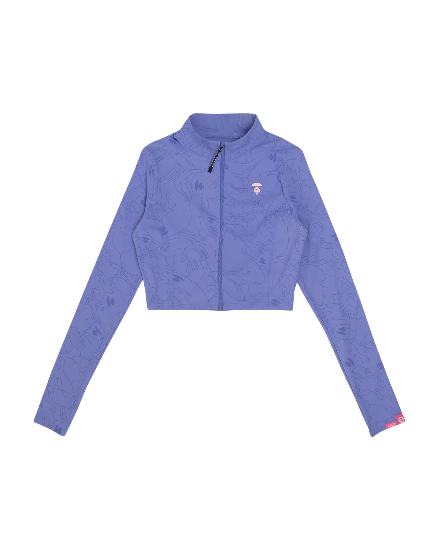 Moonface camo sport zip-up - Image 6