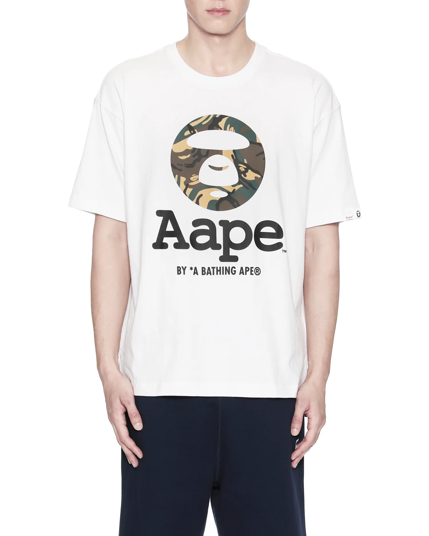 Drop hem logo print tee - Image 16