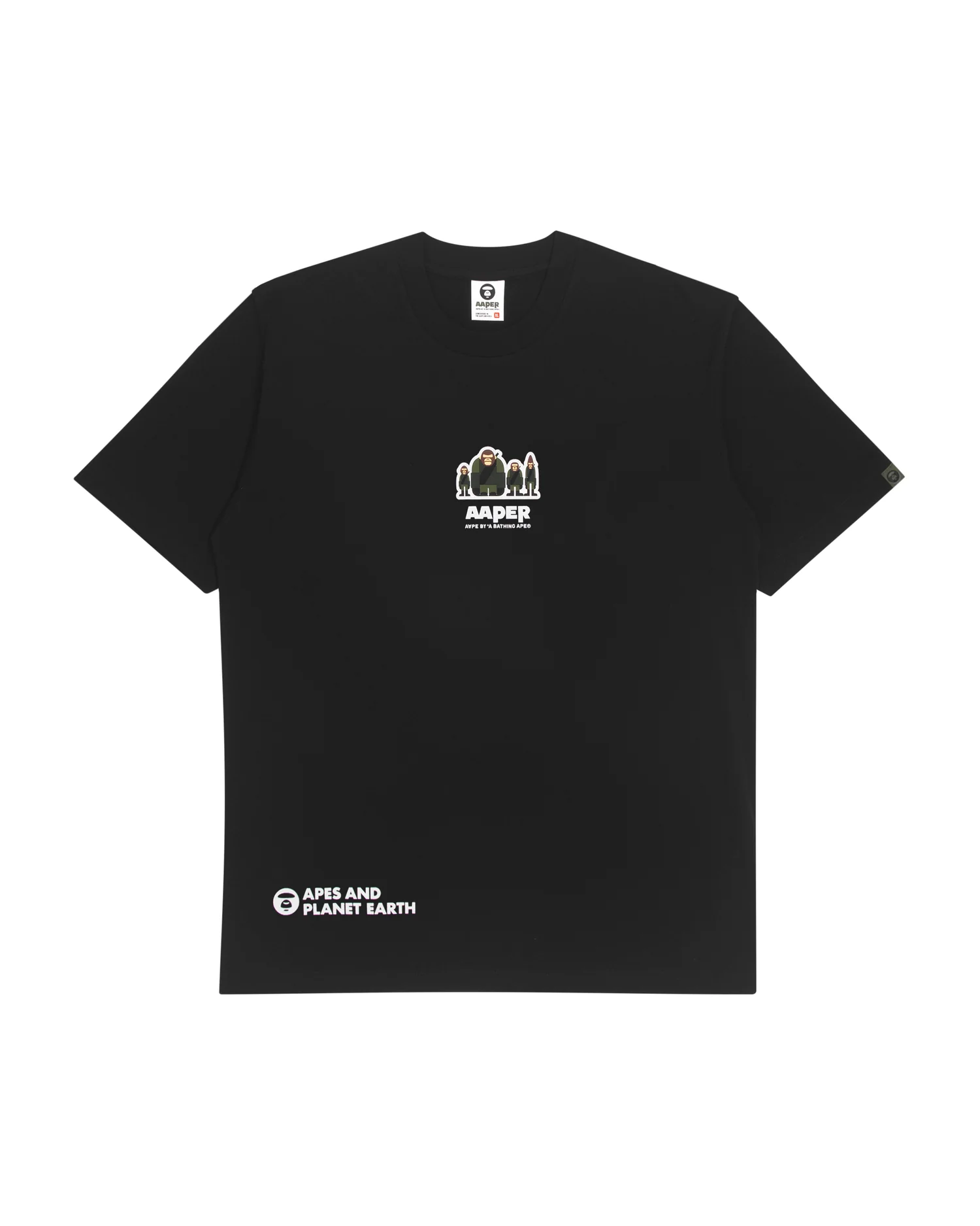 AAPER graphic patch tee