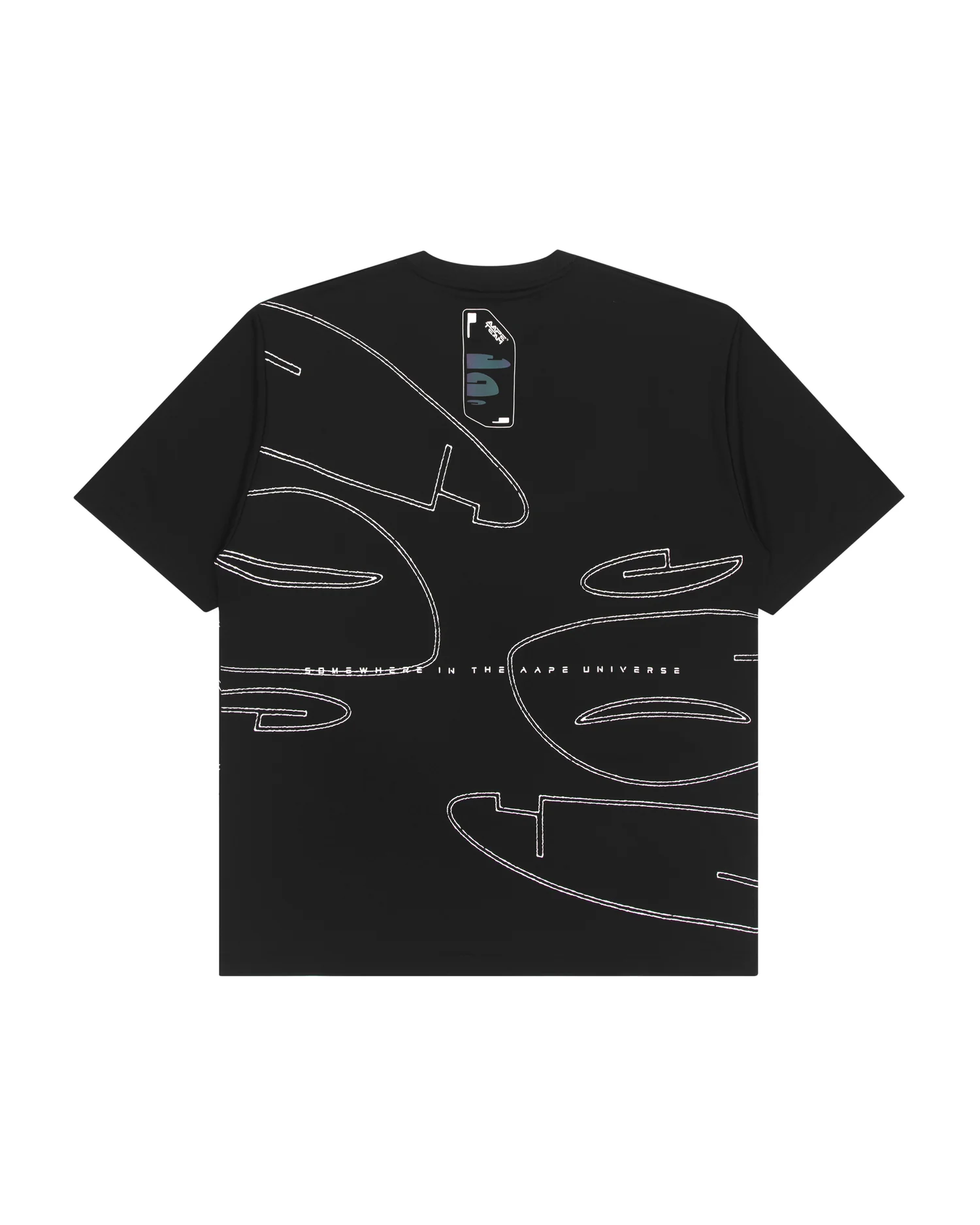 Moonface graphic printed tee - Image 2