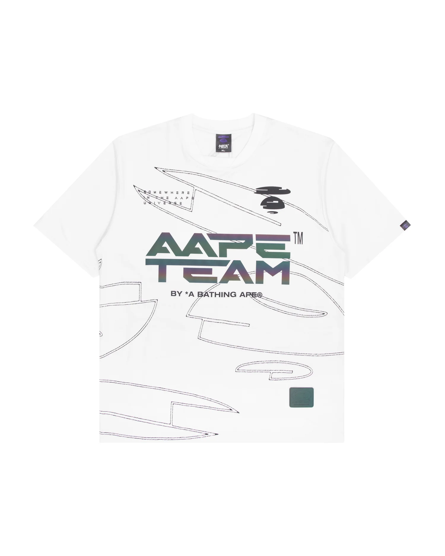 Moonface graphic printed tee - Image 6
