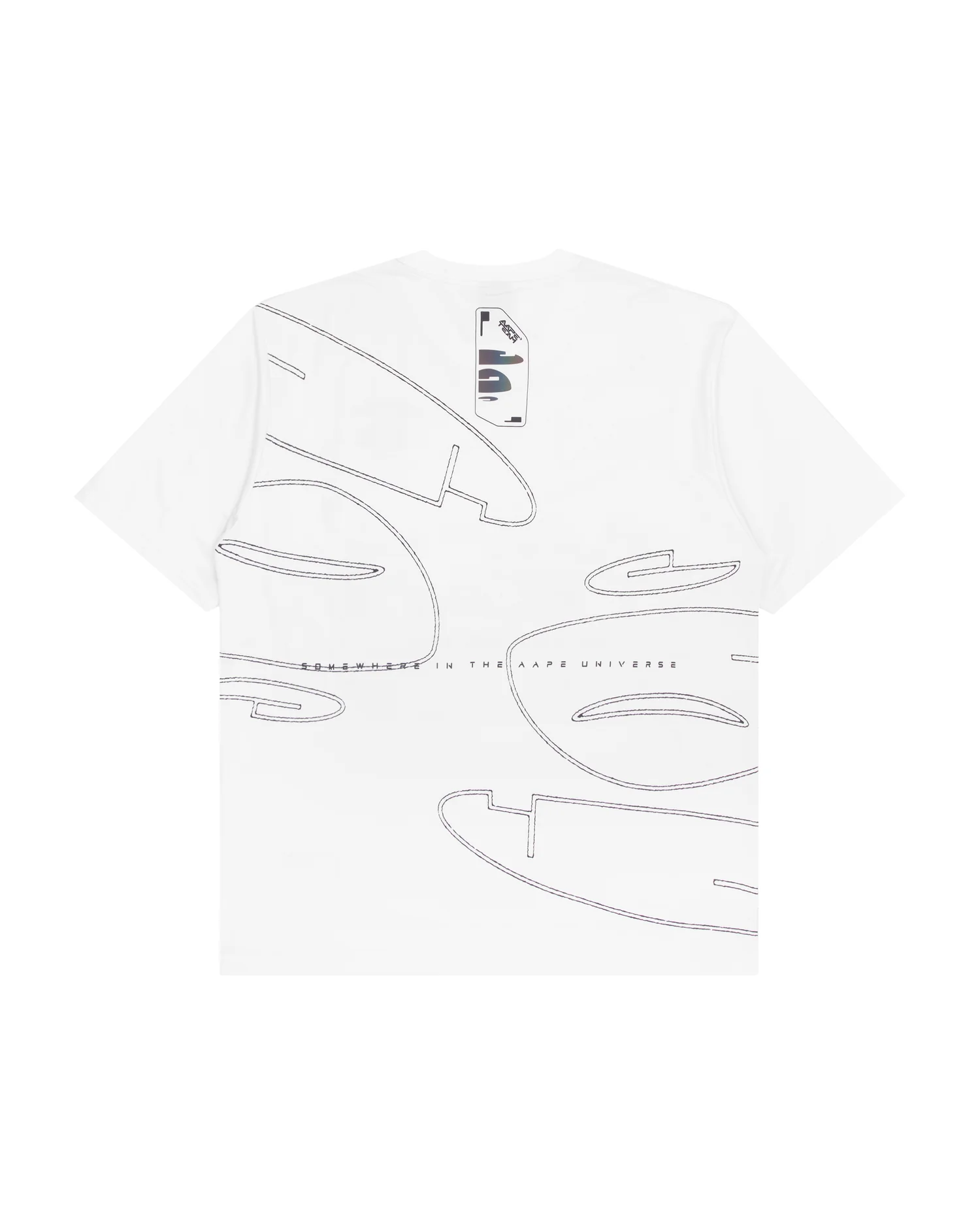 Moonface graphic printed tee - Image 7