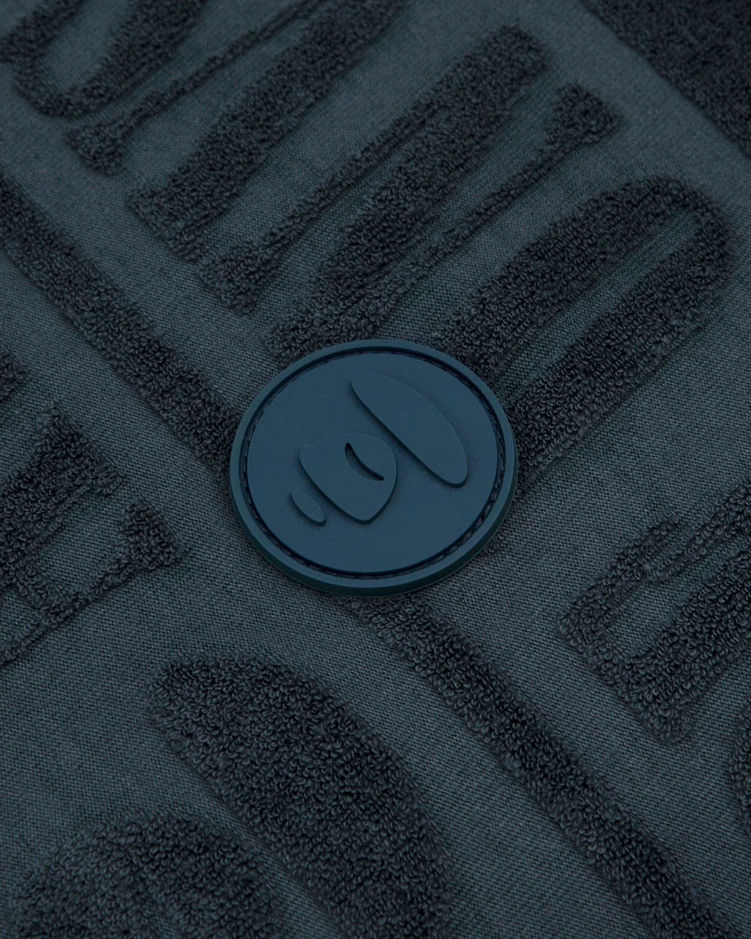 Moonface embroidered fleece tee - Image 3