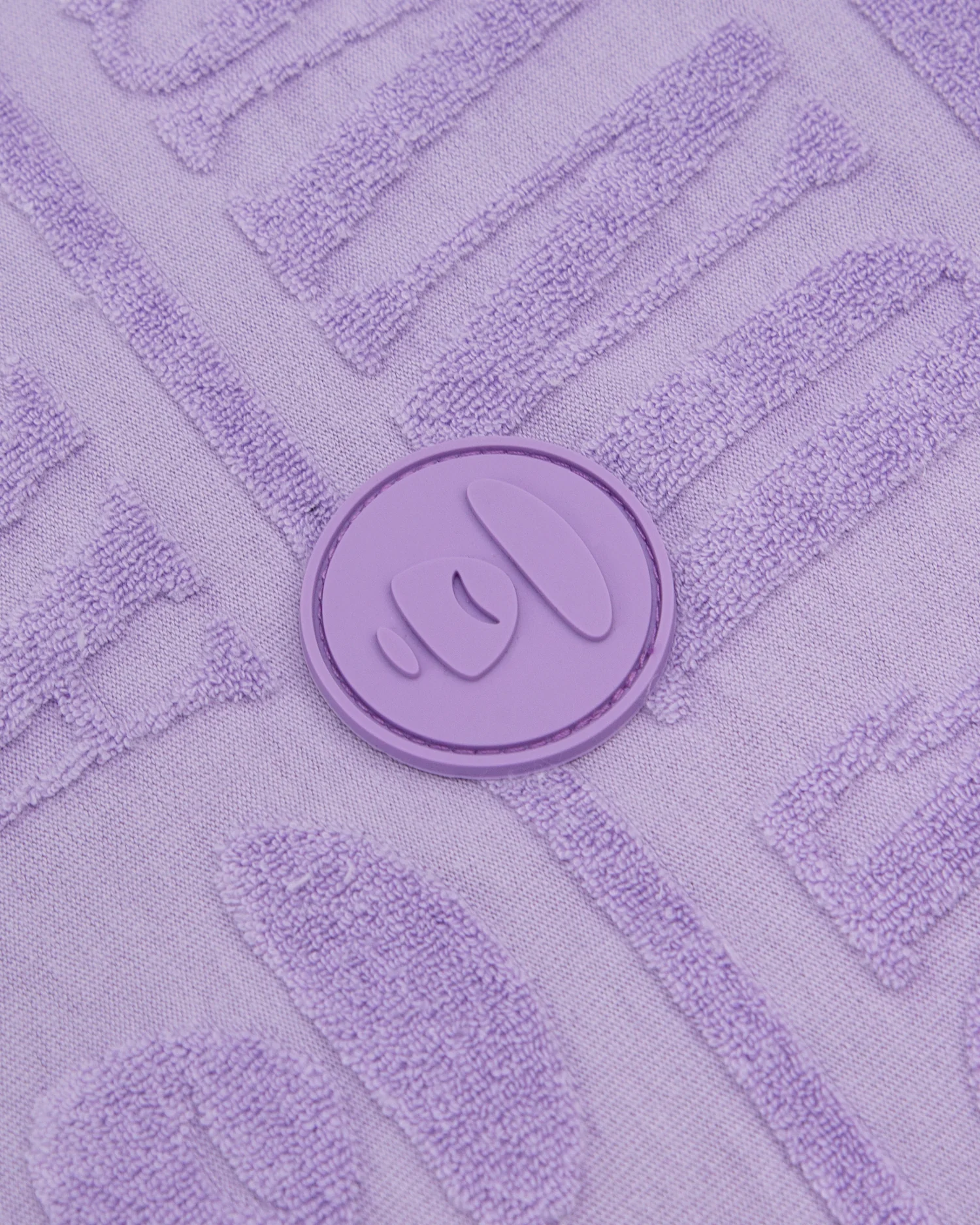 Moonface embroidered fleece tee - Image 8