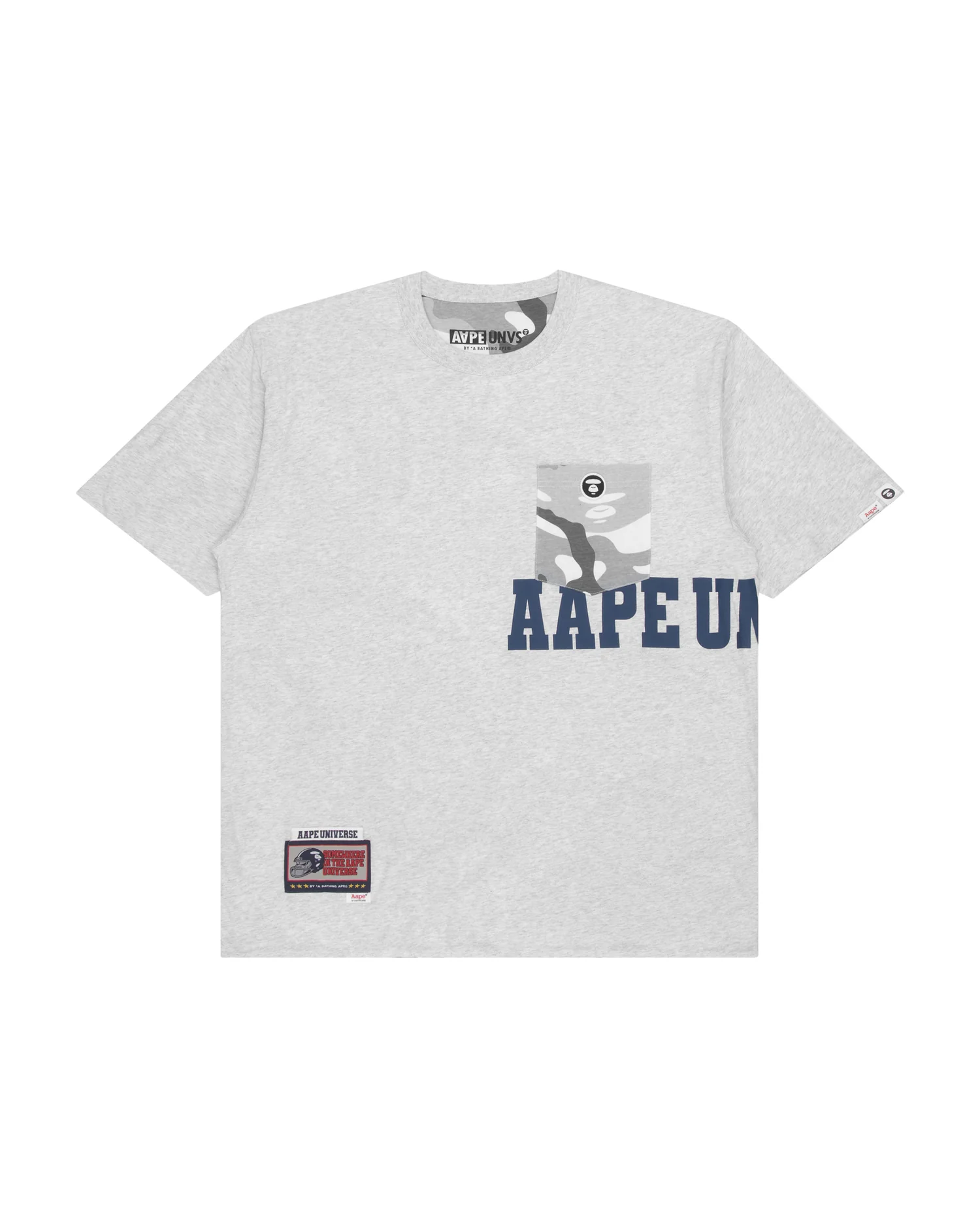 Moonface chest pocket tee