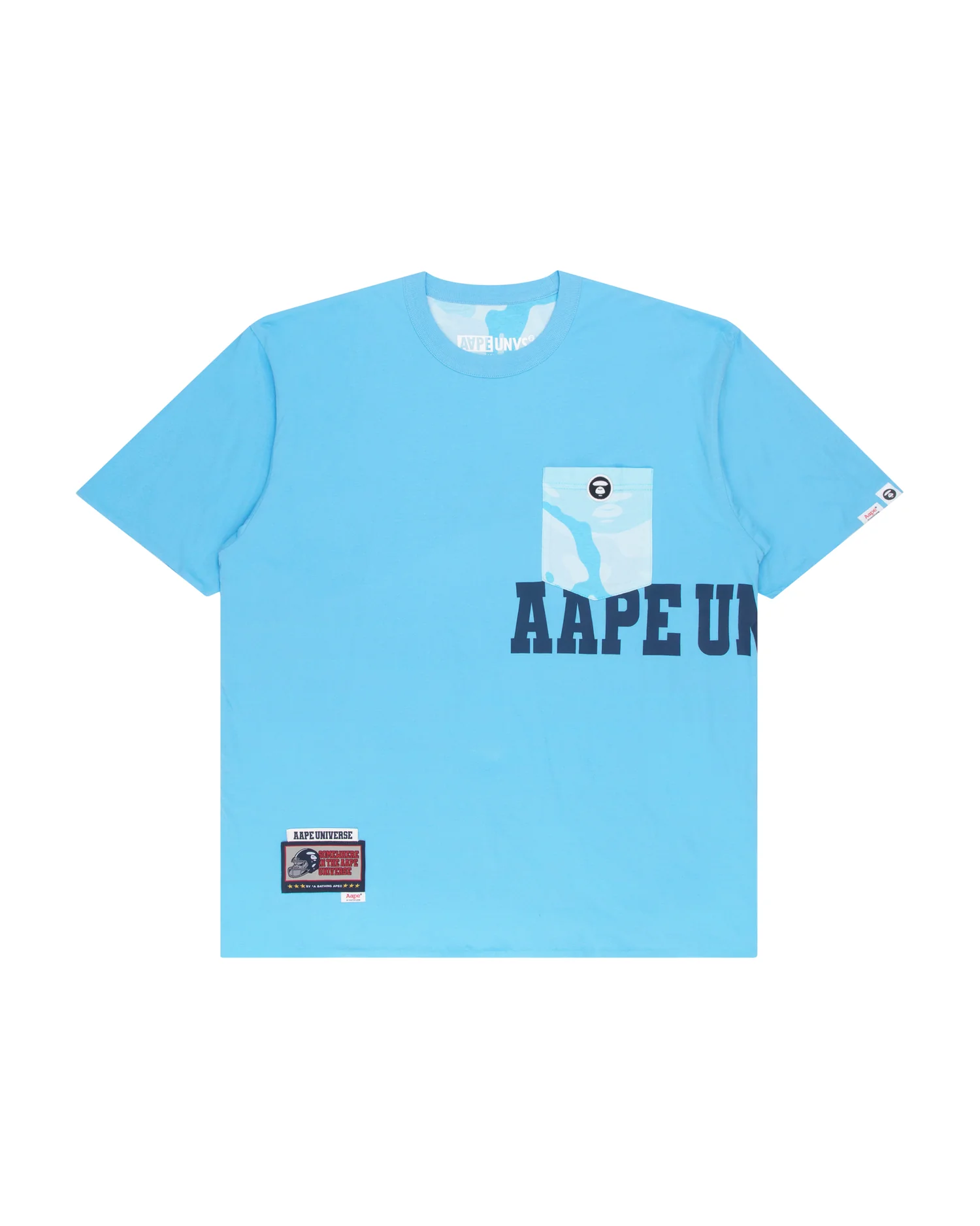 Moonface chest pocket tee - Image 15