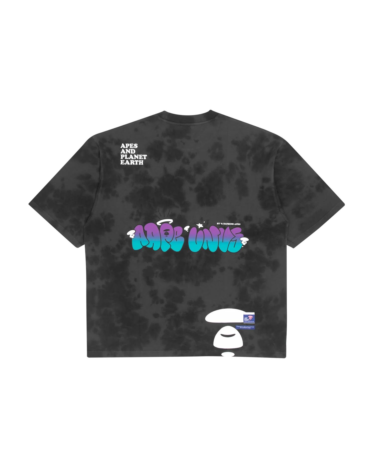 Moonface tie-dye tee - Image 2