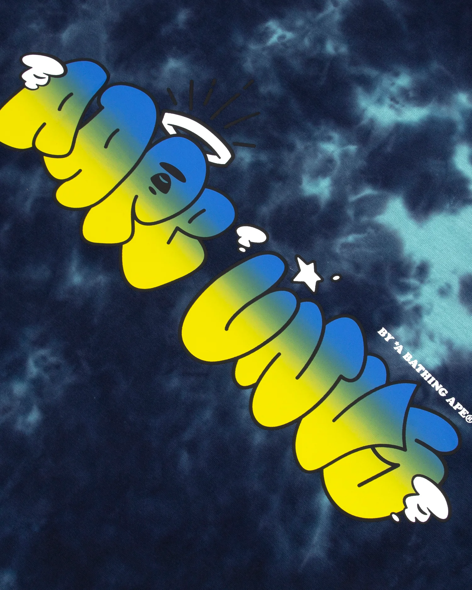 Moonface tie-dye tee - Image 9