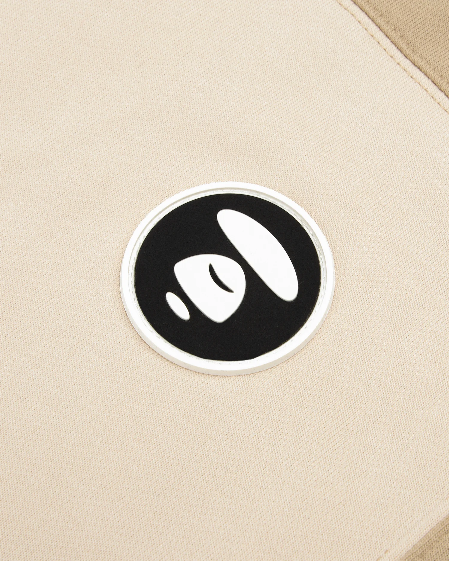 Moonface check S/S hoodie - Image 3