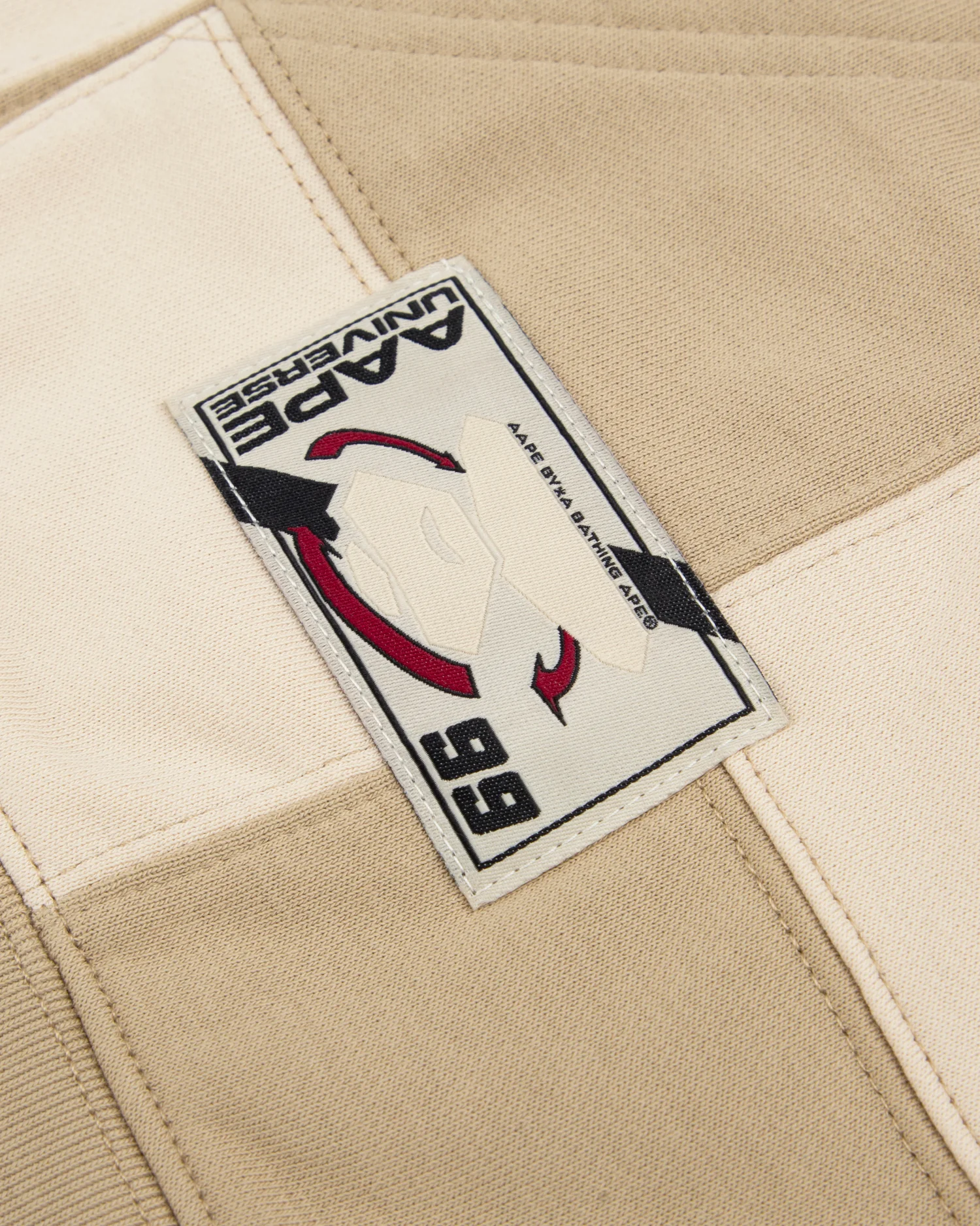 Moonface check S/S hoodie - Image 4