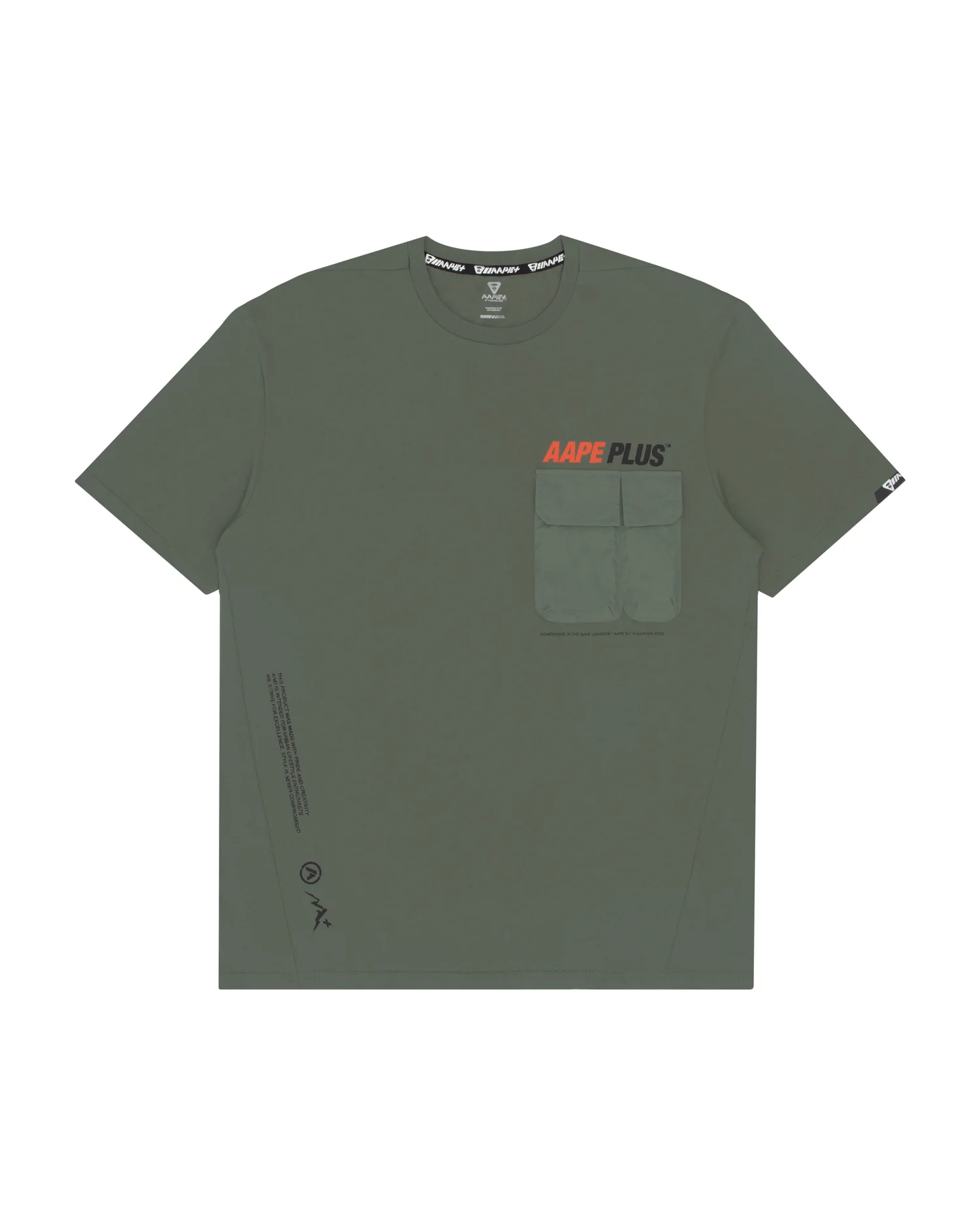 Moonface chest pocket tee - Image 6