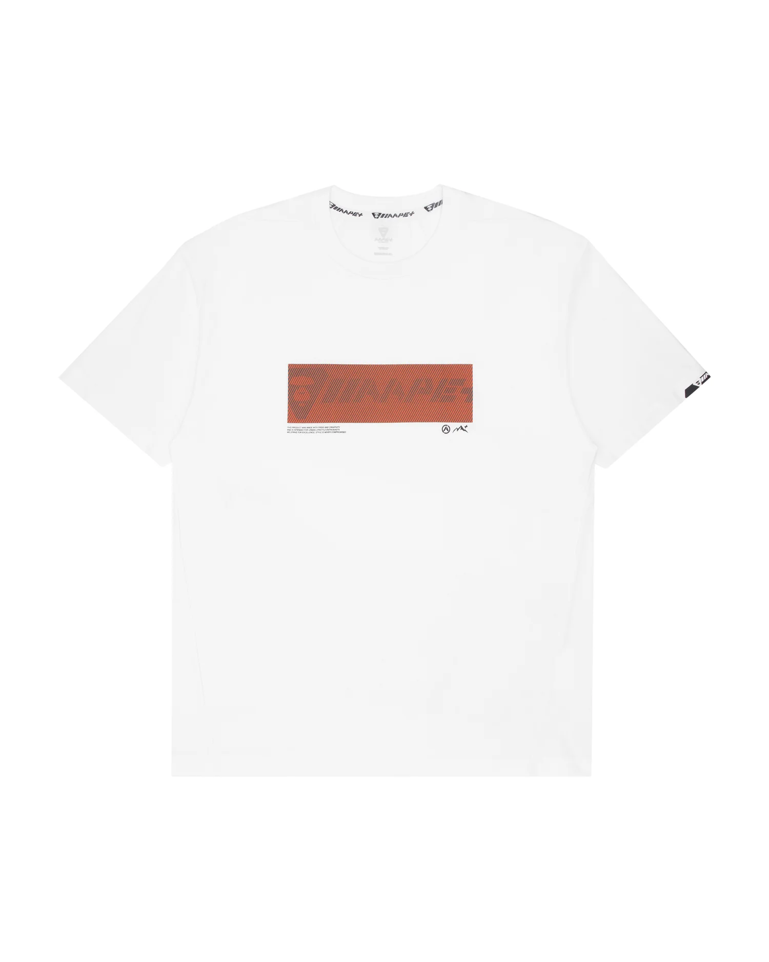 Moonface chest tape tee - Image 11