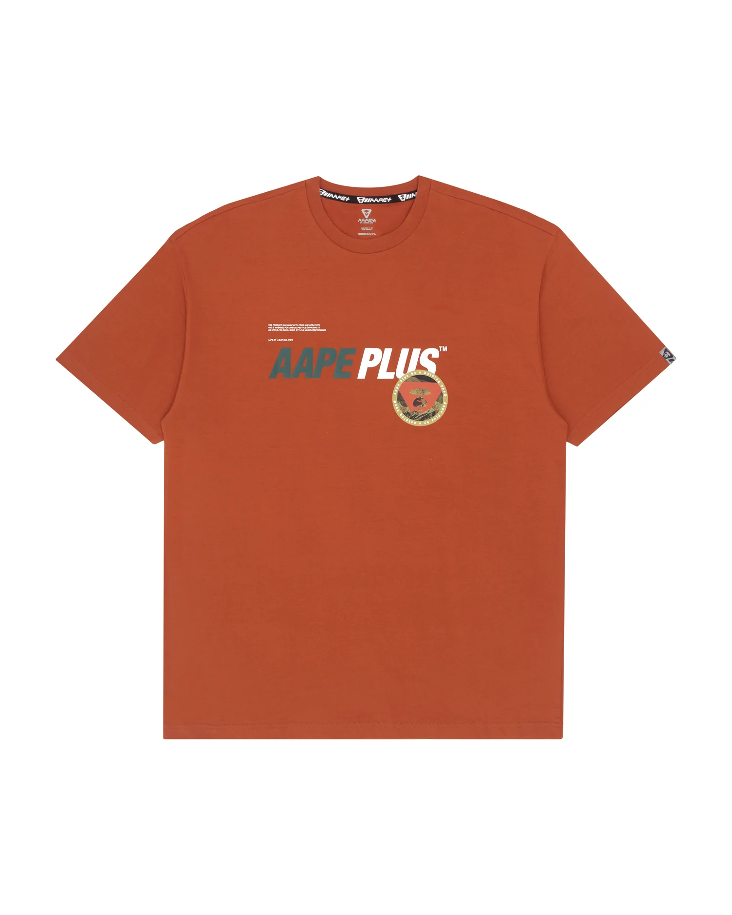 Moonface graphic printed tee