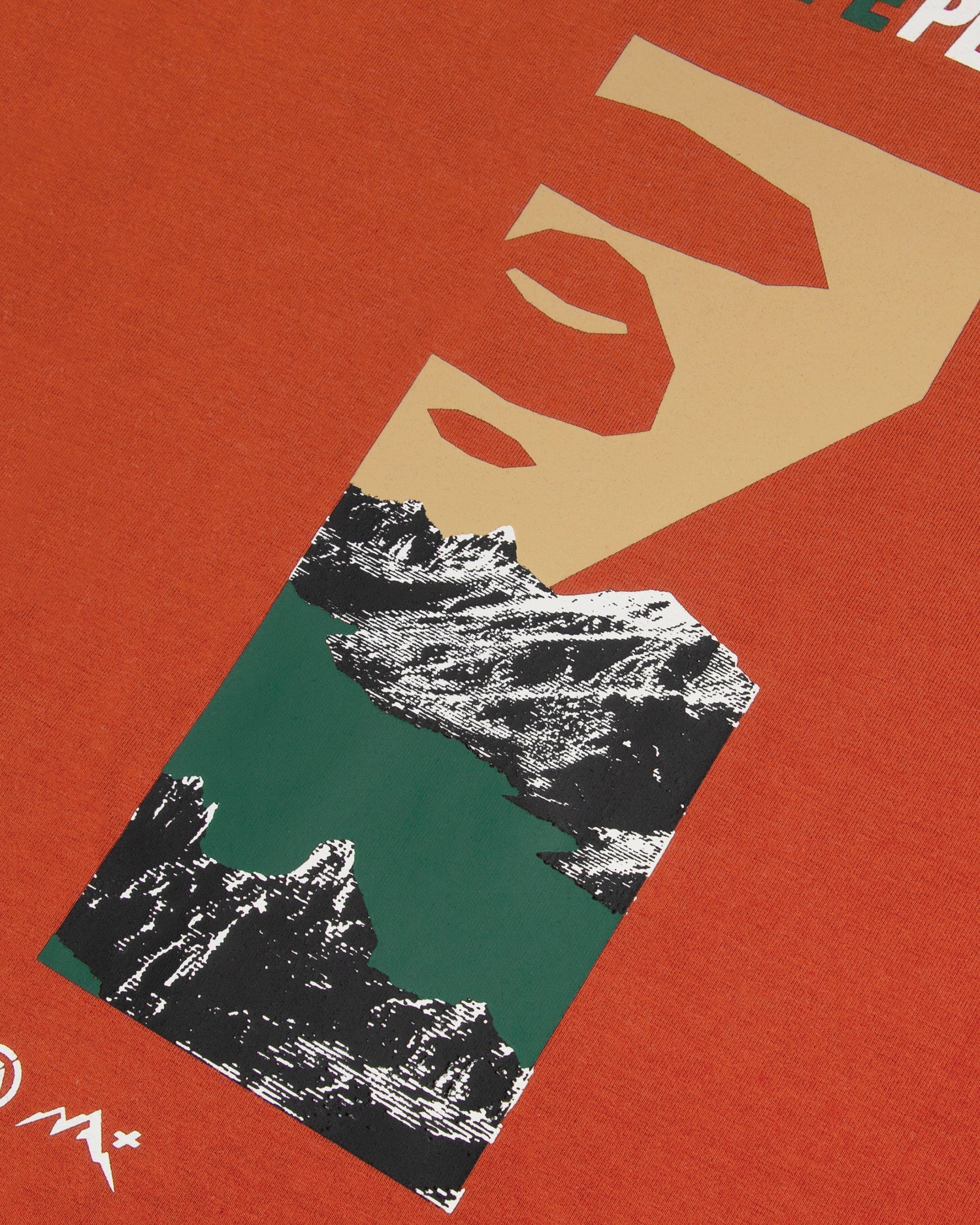 Moonface graphic printed tee - Image 4